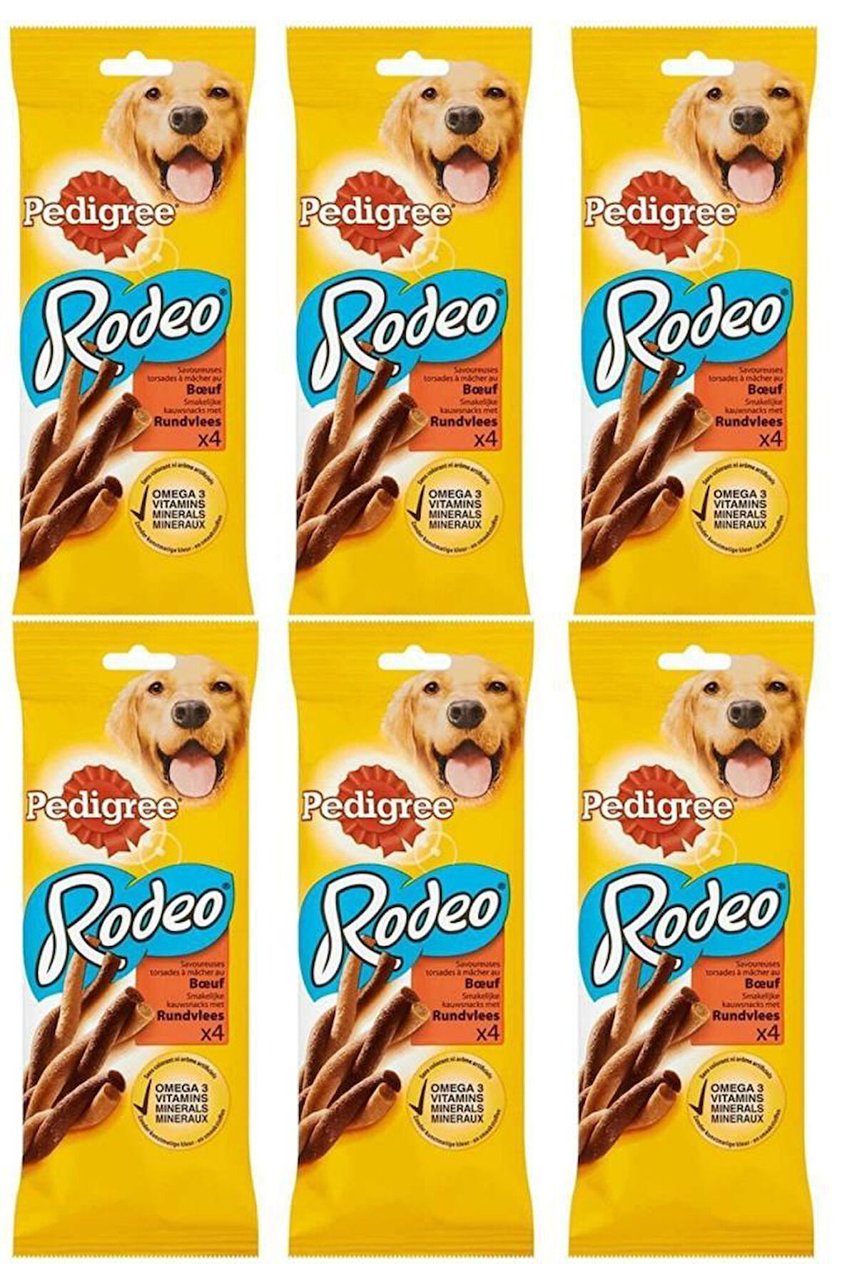Pedigree Rodeo Sığır Etli Vitaminli Ödül Maması ( 70 Gr ) ( 6 Adet )