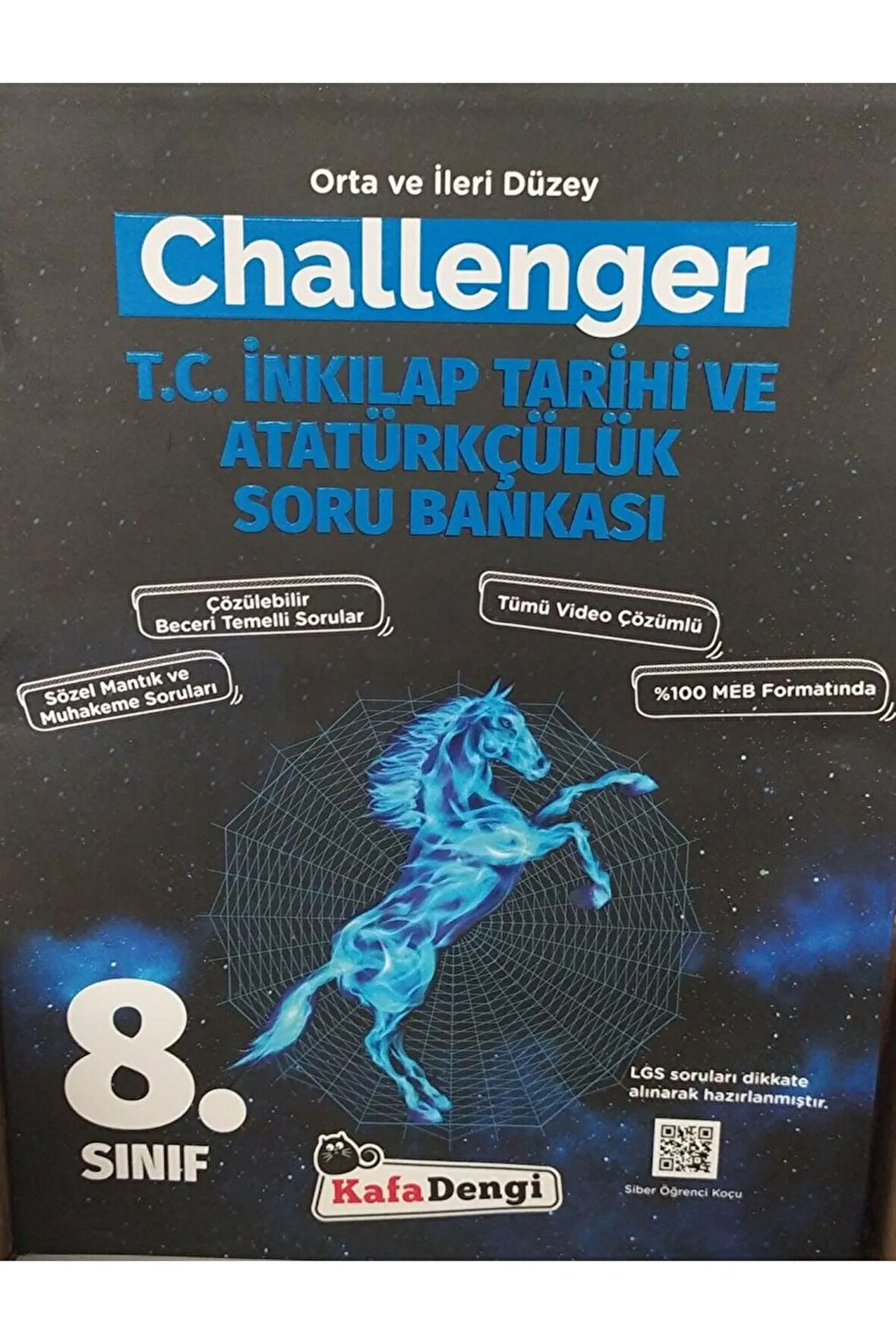 8. Sınıf Challenger T.C. İnkılap Tarihi ve Atatürkçülük Soru Bankası / 9786257079754