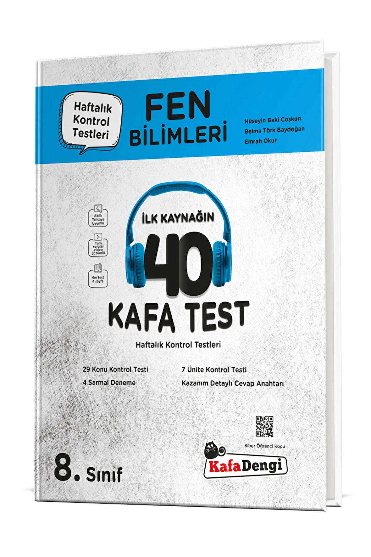 8. Sınıf Fen Bilimleri "40" Kafa Test (Haftalık Kontrol Testleri + Sarmal Deneme)