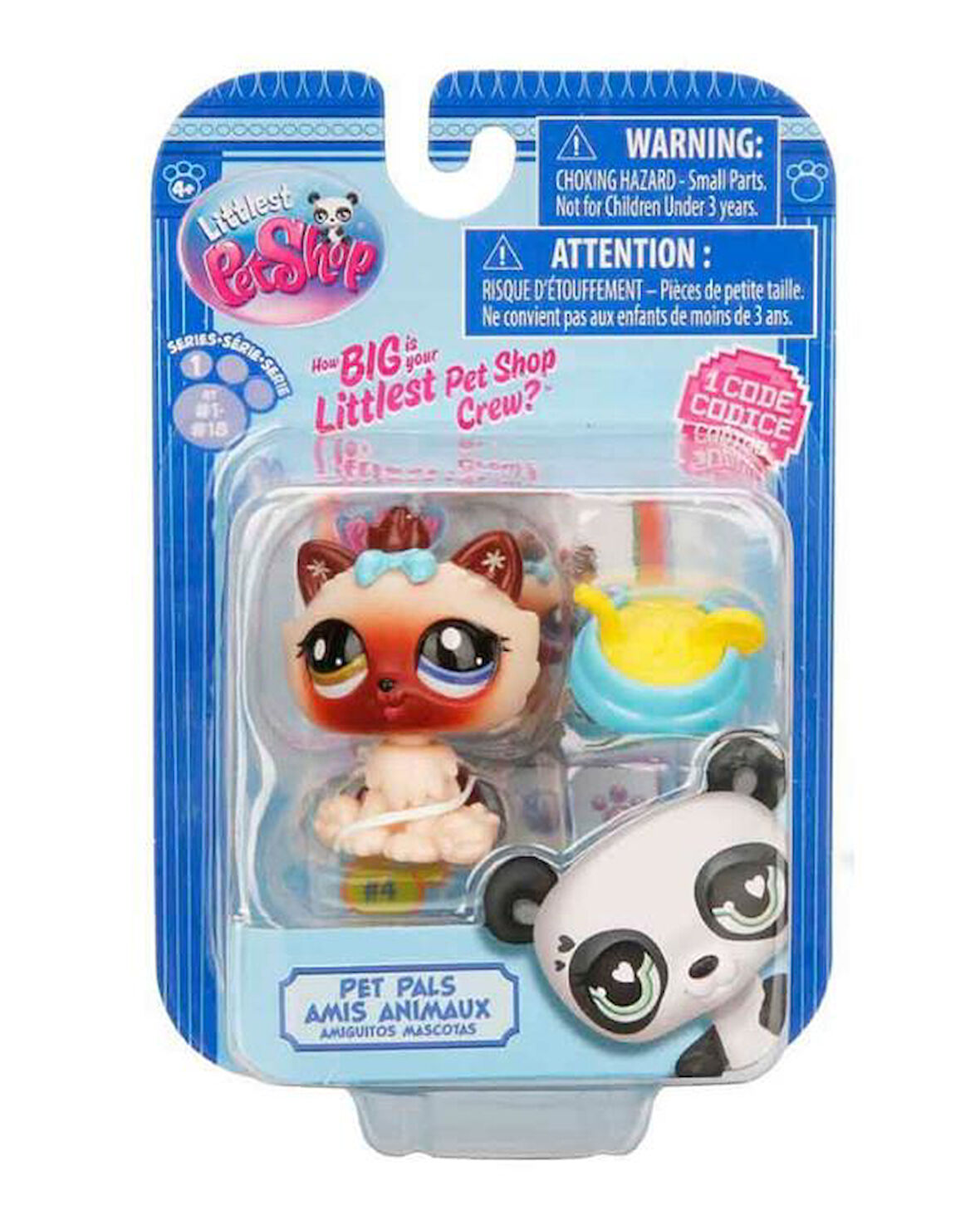 Littlest Pet Shop Minişler Tekli Paket S1 Himalayan Kedisi 4
