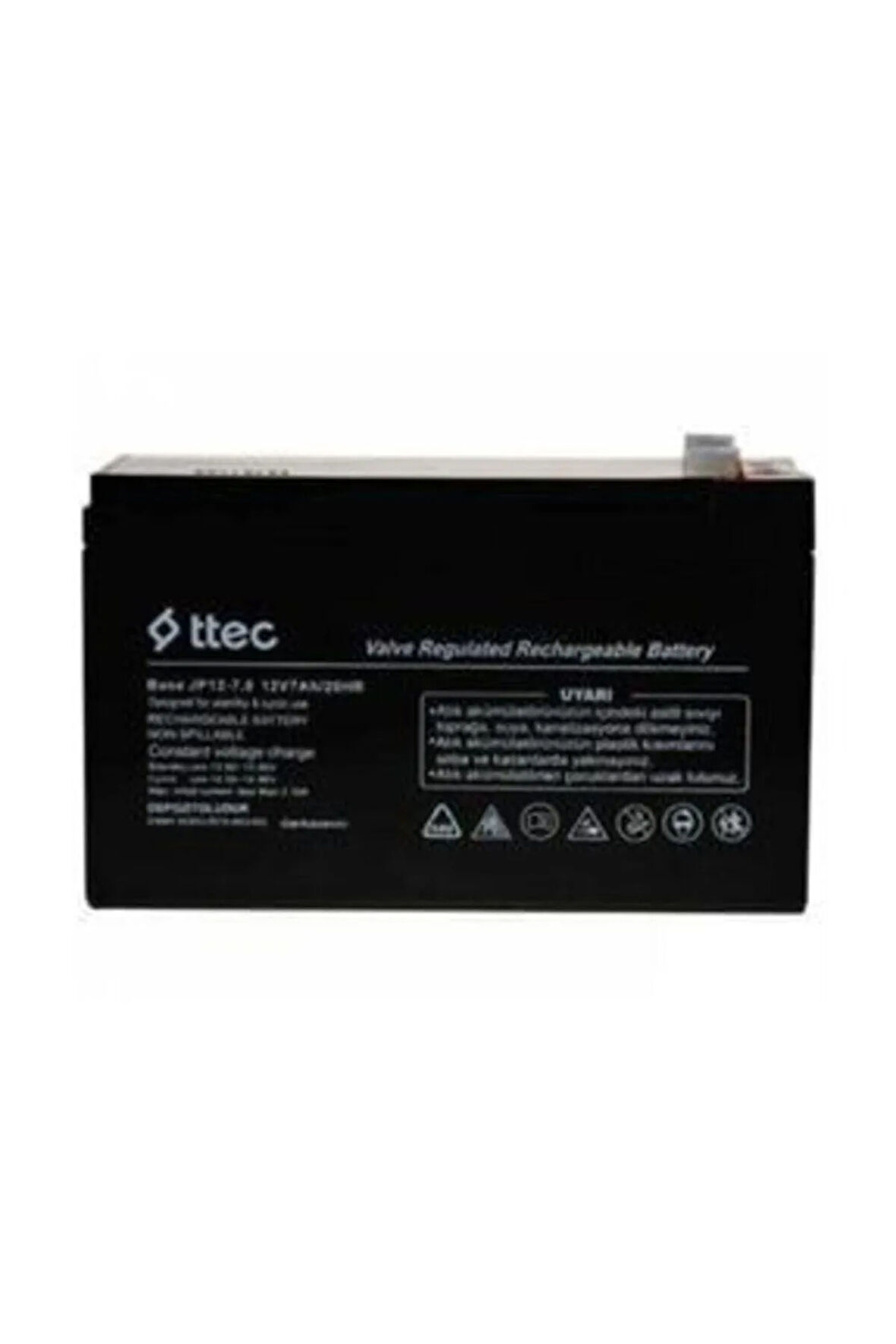 12 Volt 7a Akü - 12v 7 Ah Akü 2023 Üretim Alarm Akülü Araba