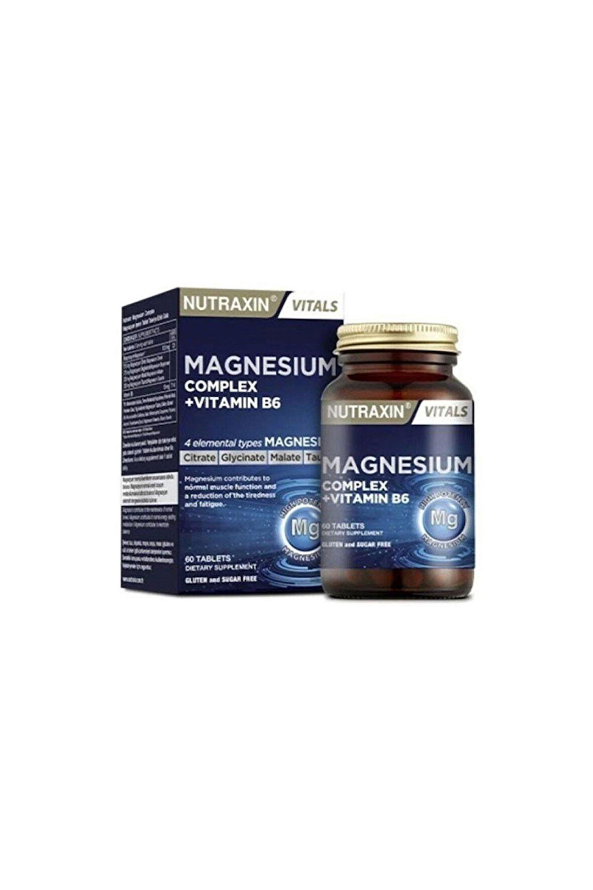 Nutraxin Magnezyum Complex 60 Tablet
