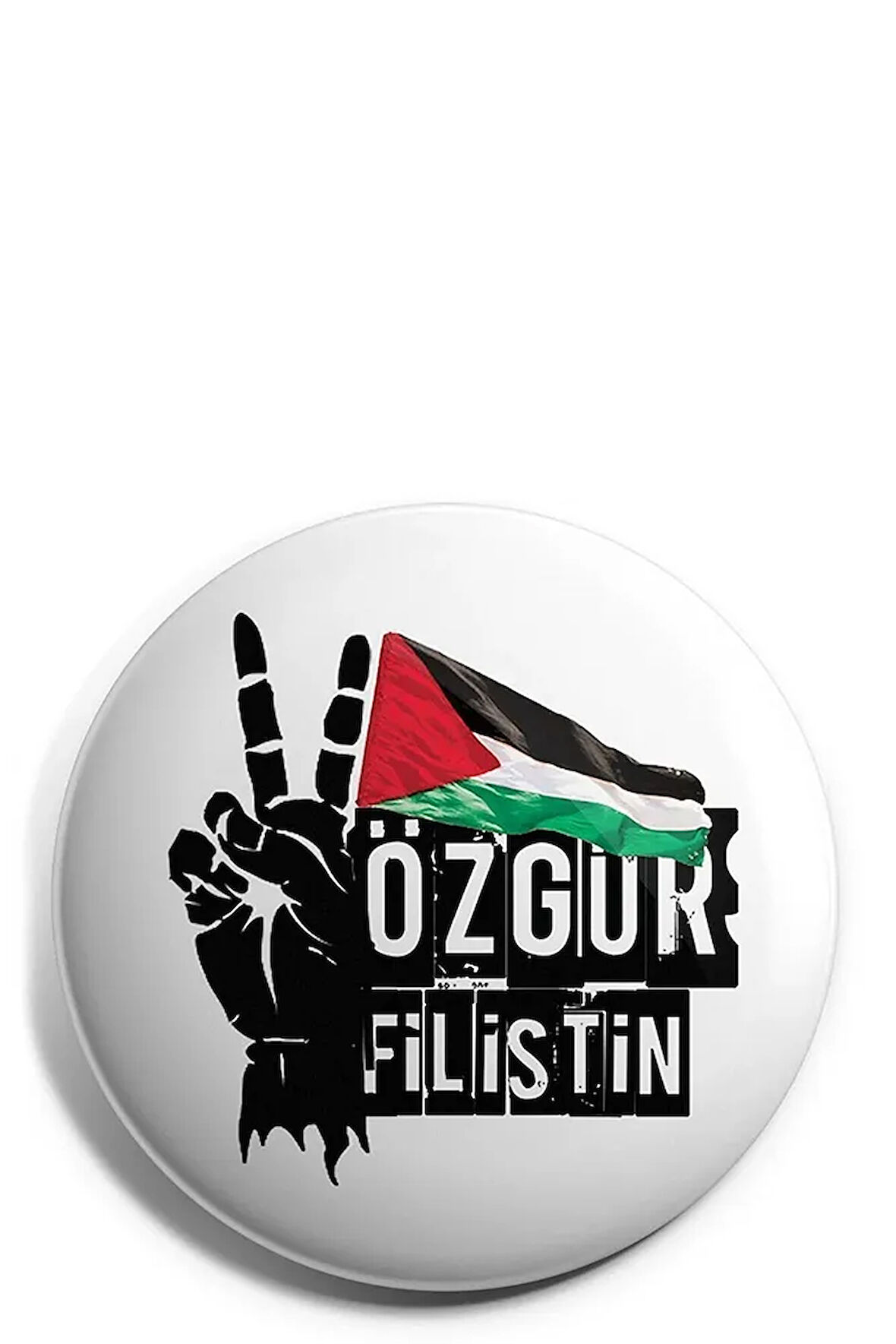 Özgür Filistin Kudüs Gazze Hanzala Bayrak (5 Adet Rozet)