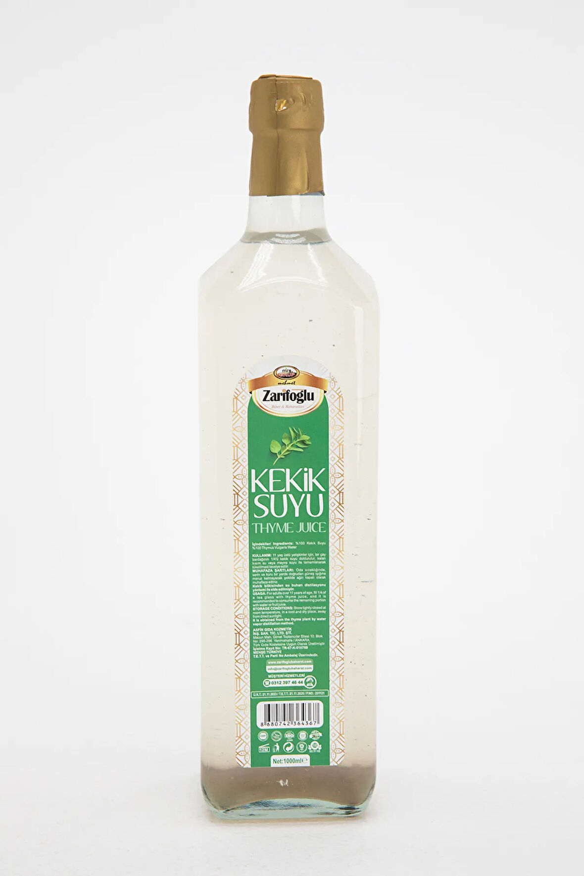 Kekik Suyu 1000 ml