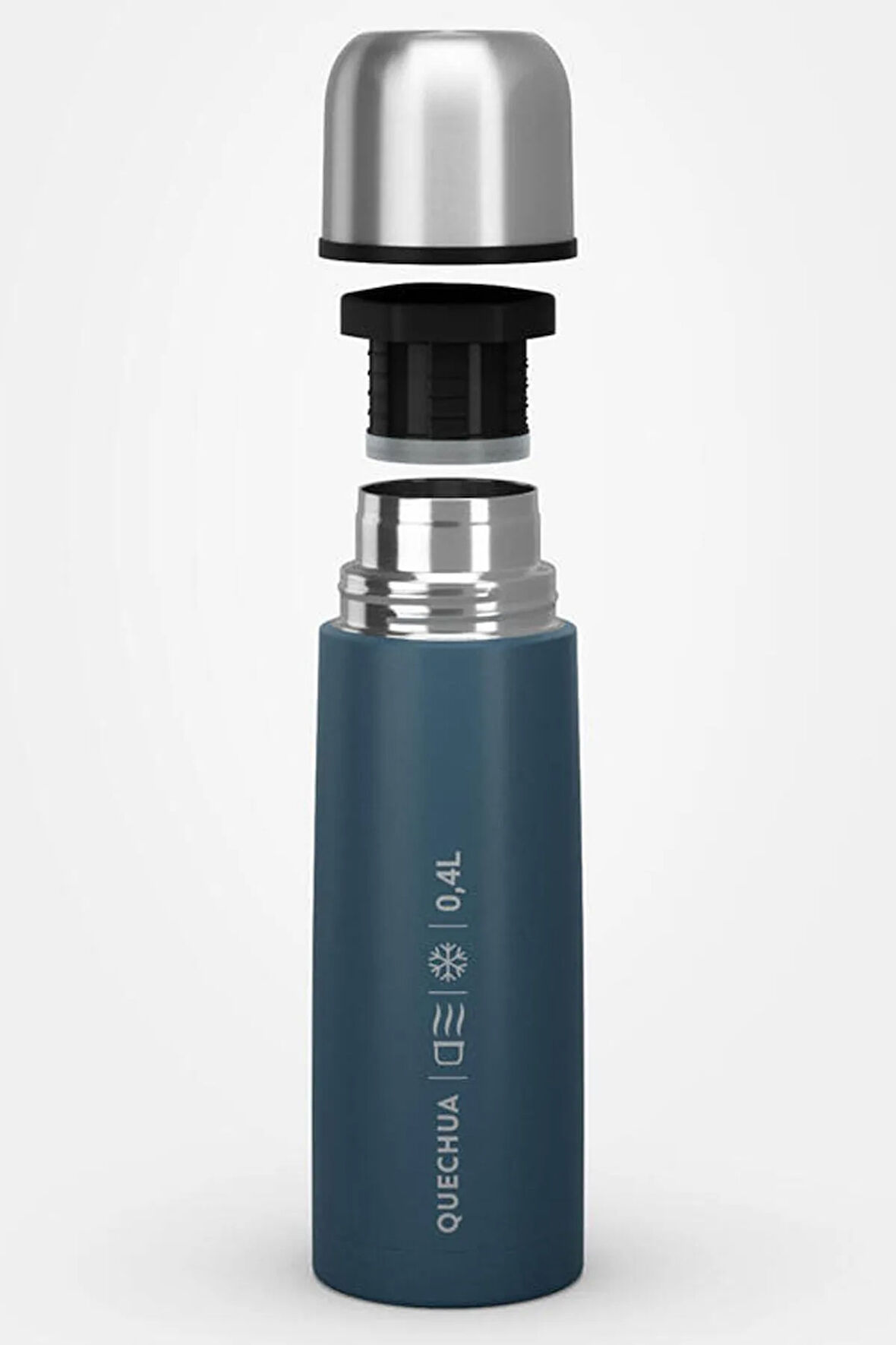 Quechua - Termos 0.4 L Koyu Petrol Mavisi