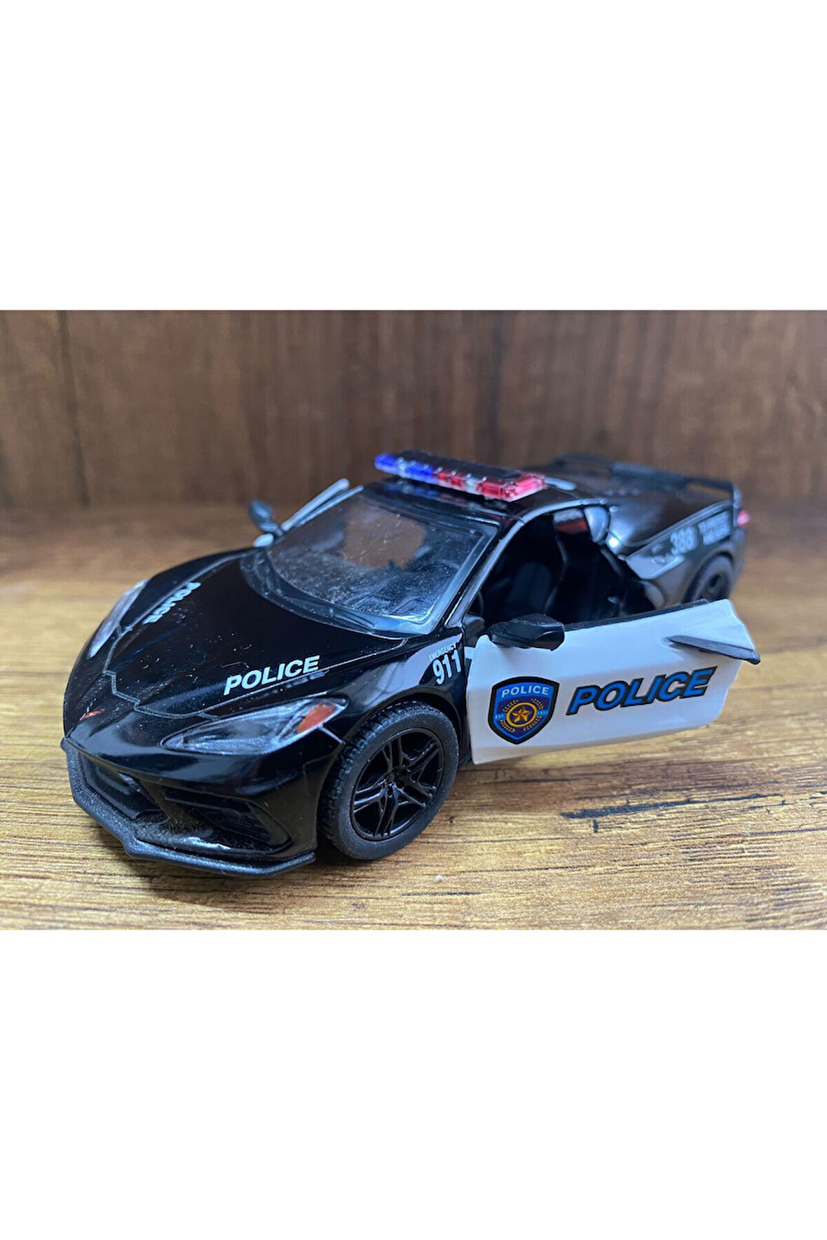 POLİS ARABASI 2021 CORVETTE DİECAST ARABA POLİS OYUNCAK ARABA