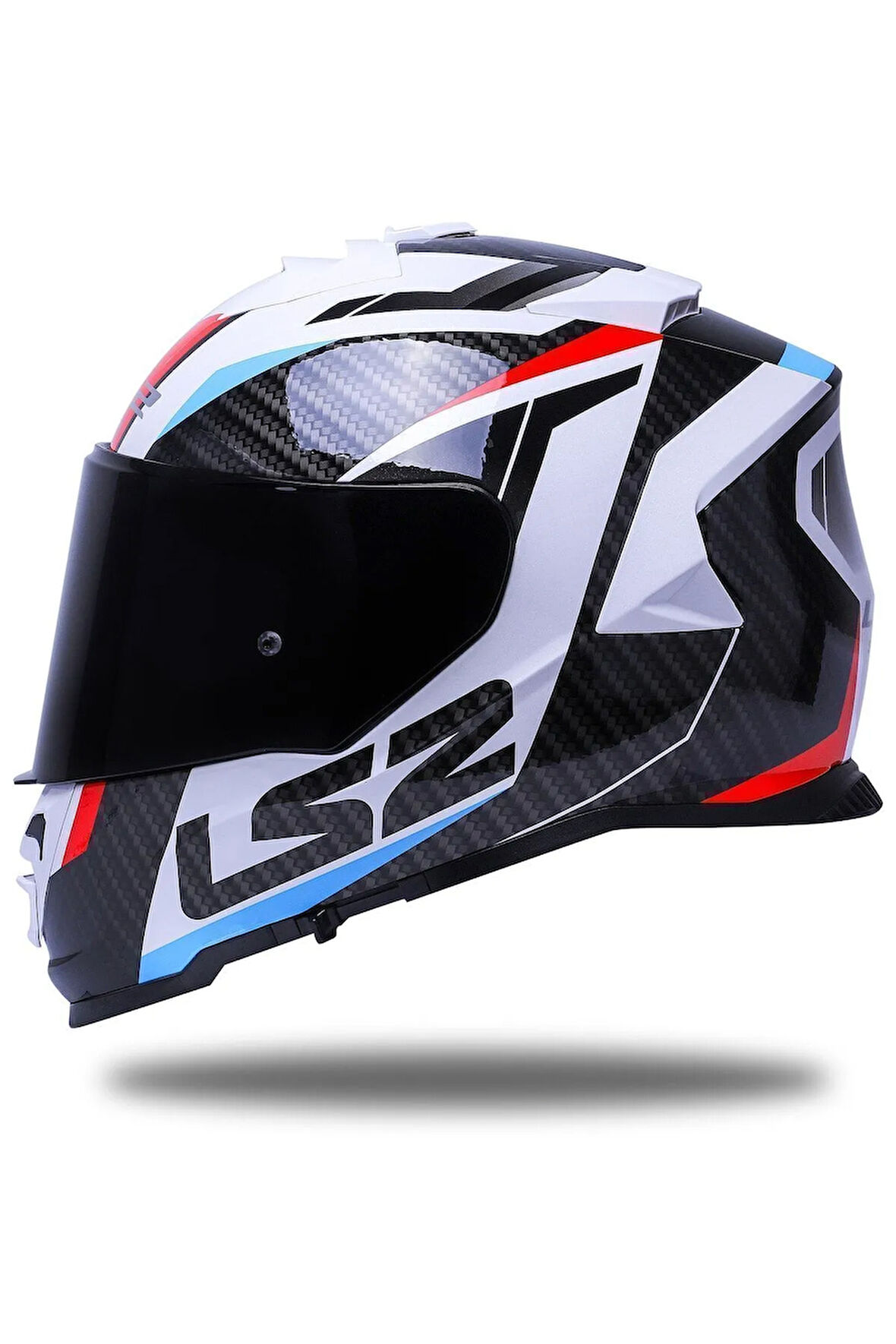 Storm 2 Racer Mavi-kırmızı Kask