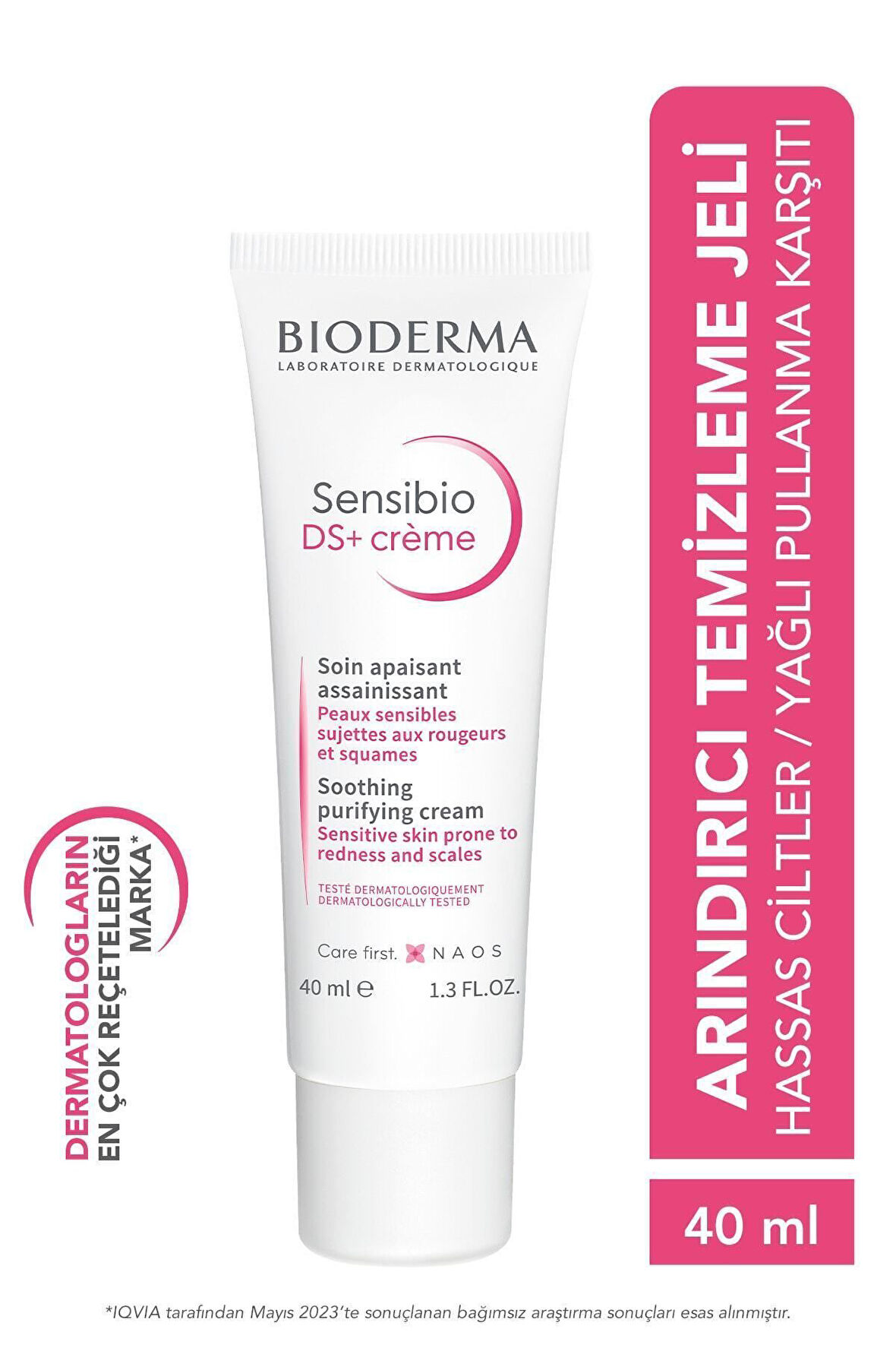 SENSIBIO DS+ CREAM SENSITIVE SKIN ANTI-OILY WASH AND SKIN RENEWAL CREAM 40ML GKHAİR336
