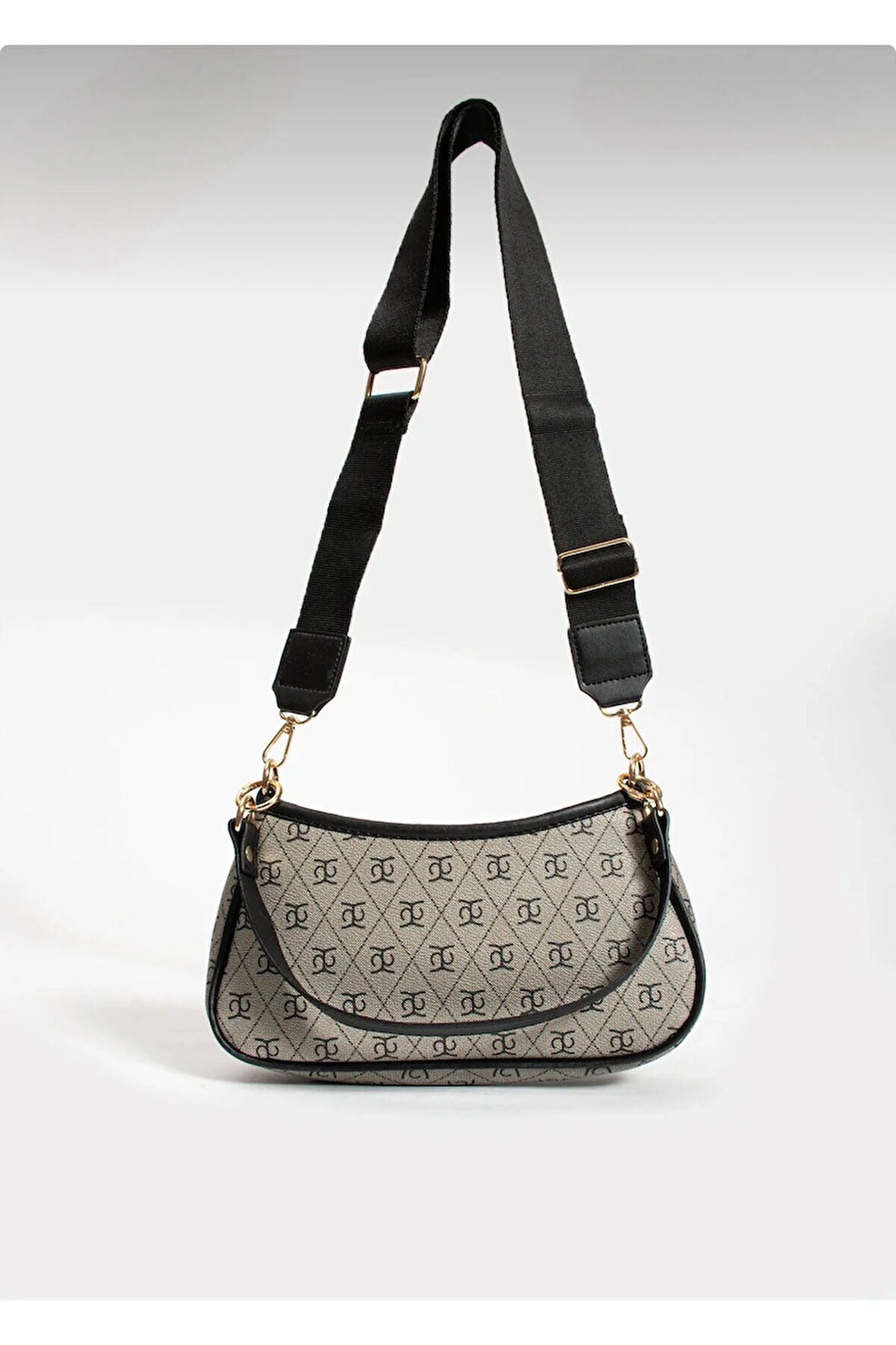 Kadın desenli omuz çantası