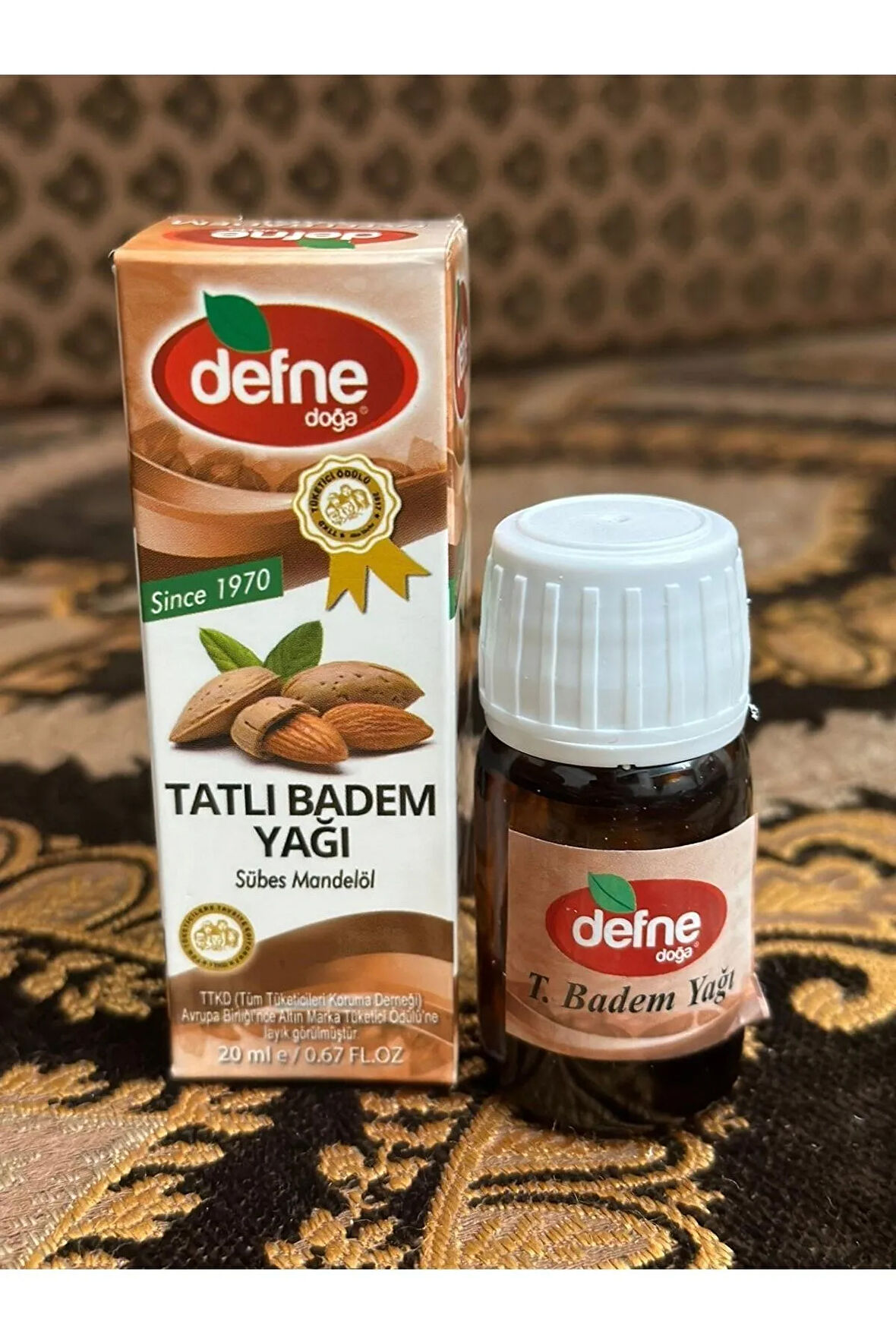 Bitkisel Tatlı Badem Yağı 20 cc