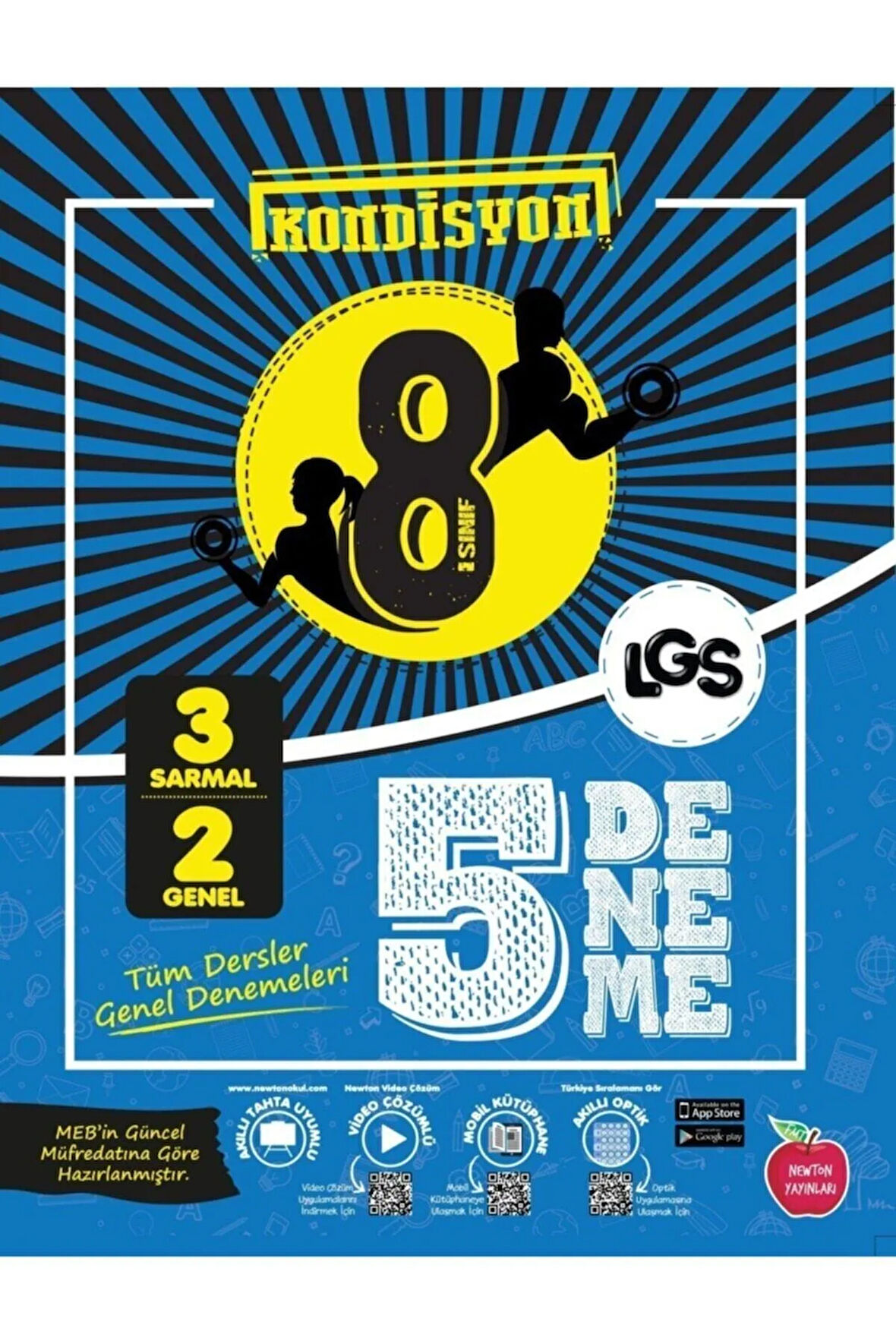 Newton 8. Sınıf Kondisyon 5li Genel Deneme 3 Sarmal 2 Genel