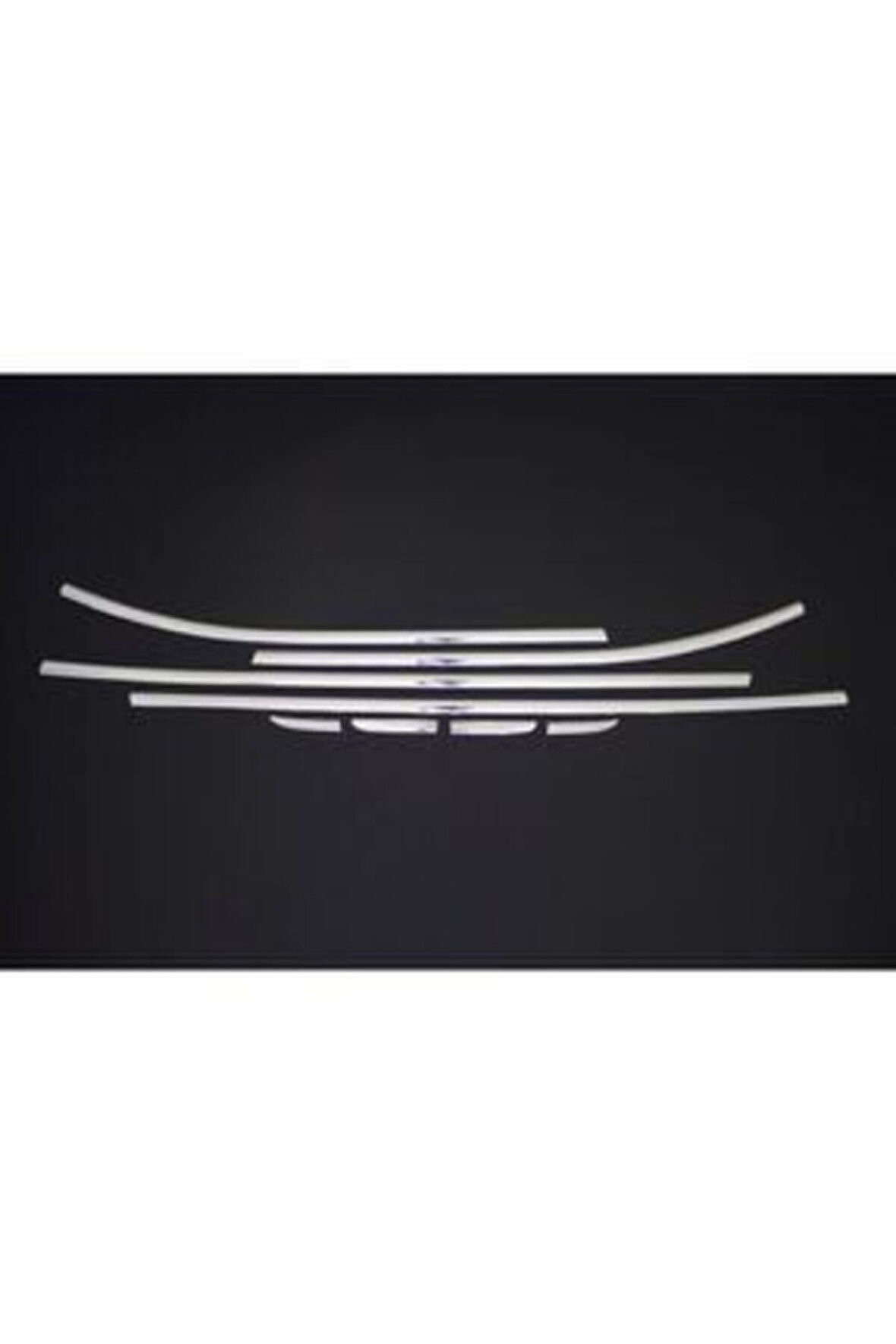 Renault Clio 4 Krom Cam Çıtası 8 Parça 2012 -2020 / Hb