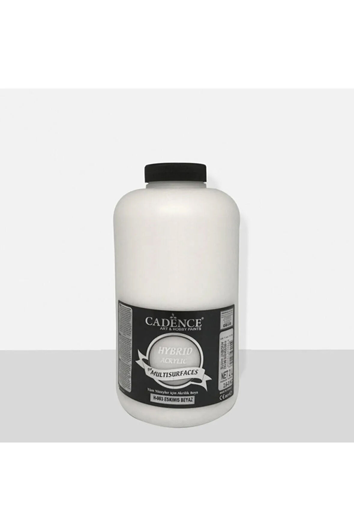 H-003 Hybrid Multisurface Akrilik Boya 2 Lt. H-003 Eskimiş Beyaz