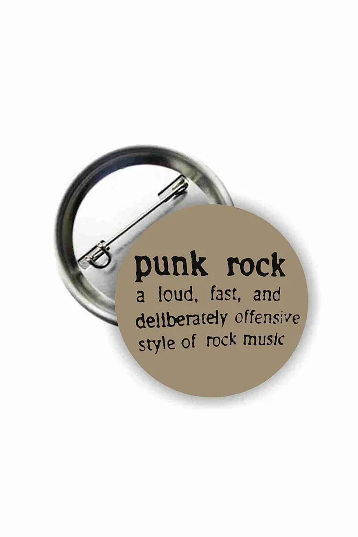 Punk Rock Buton Rozet