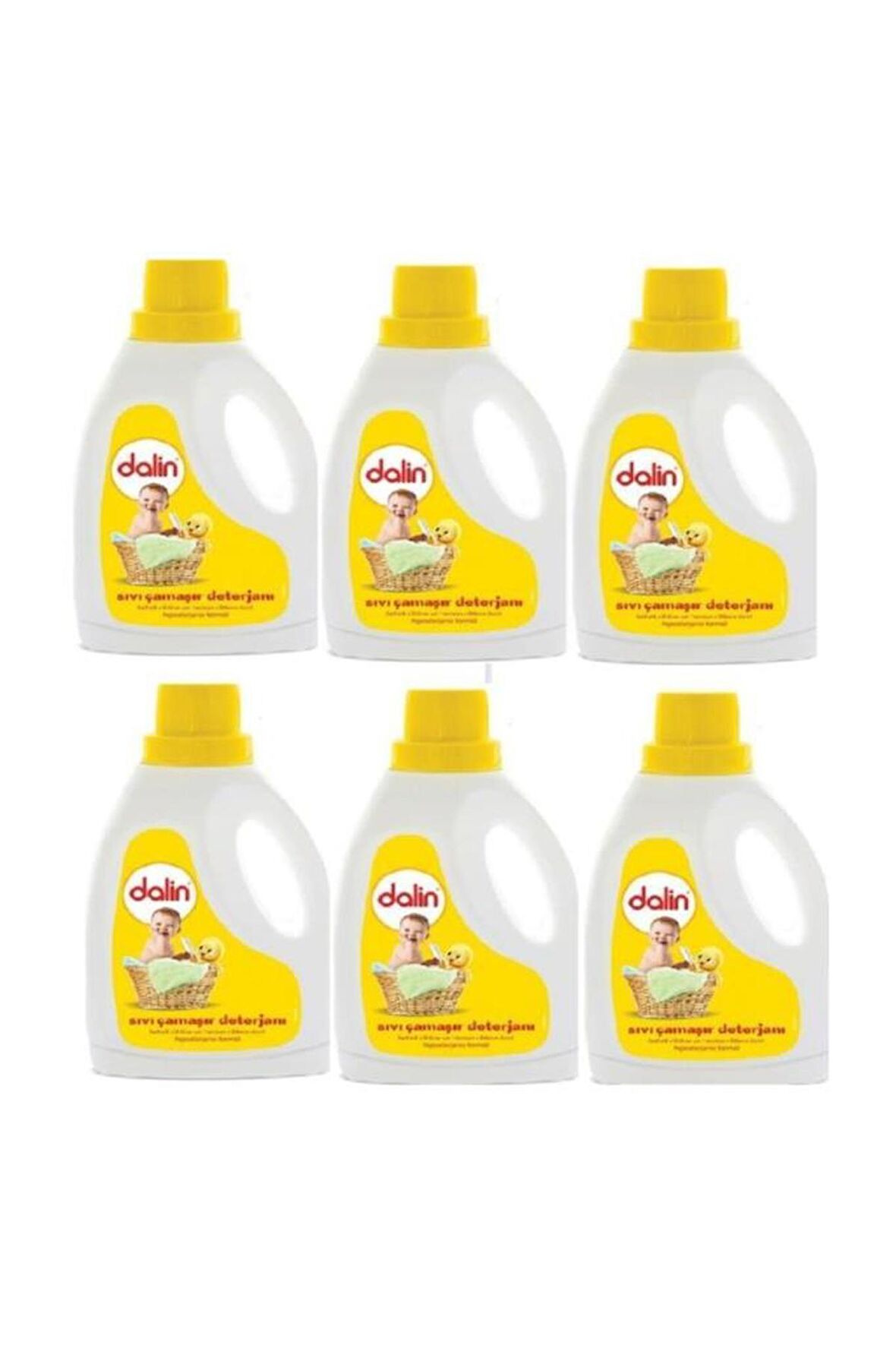 Dalin Çamaşır Deterjanı Sıvı 1500 ml X 6'lı Paket