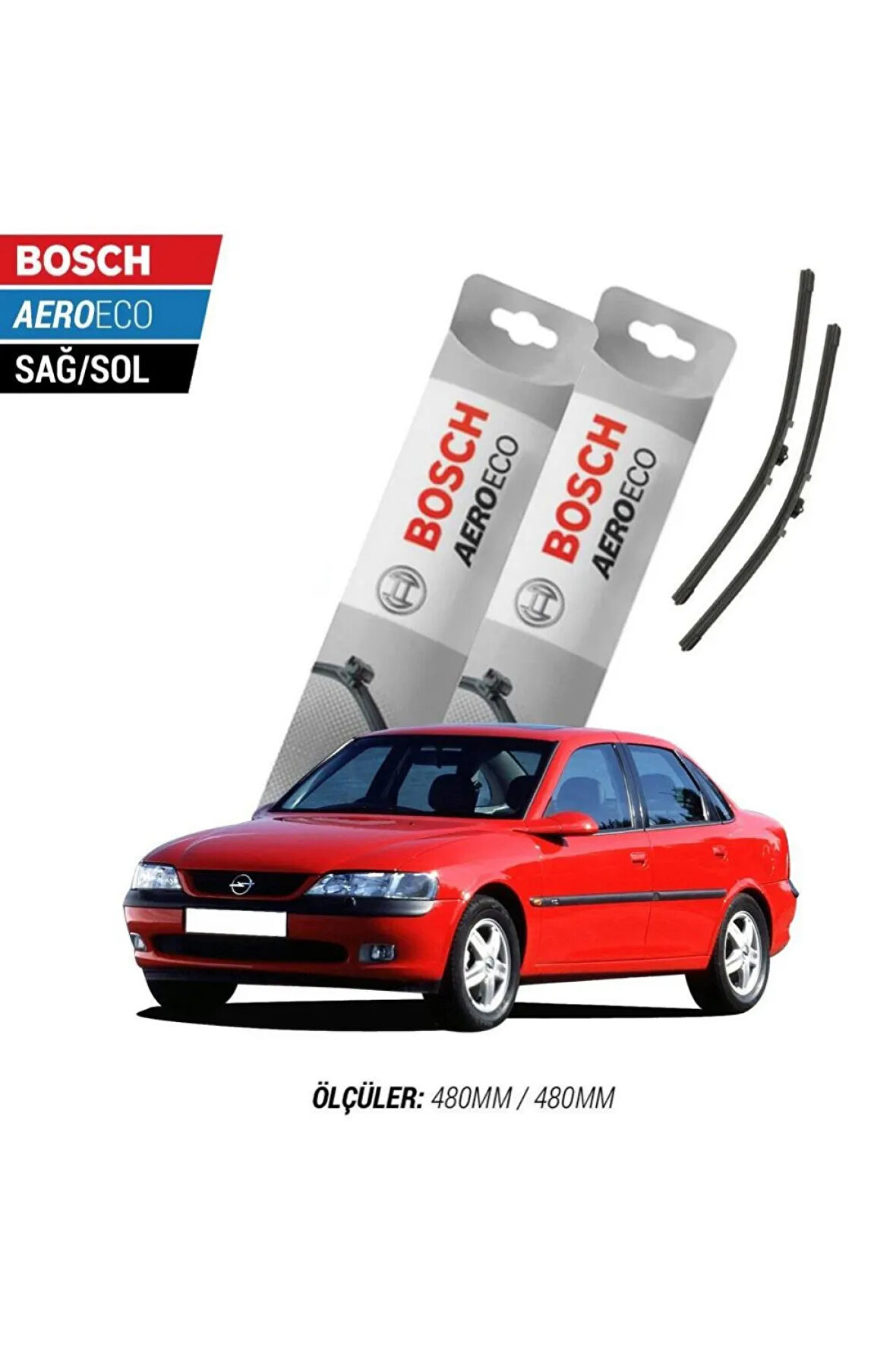 Opel Vectra B 1995 Model Bosch Aeroeco Muz Silecek Takımı