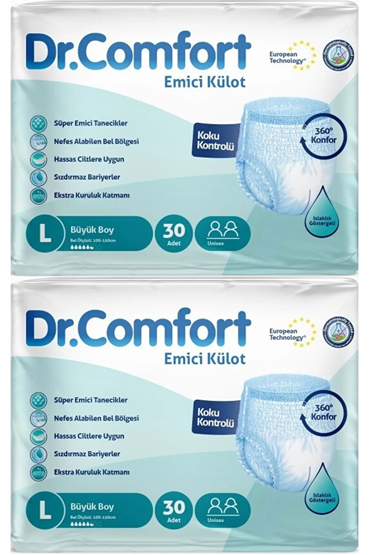 Hasta Bezi Yetişkin Emici Külot L-büyük 60 Adet (2PK*30)