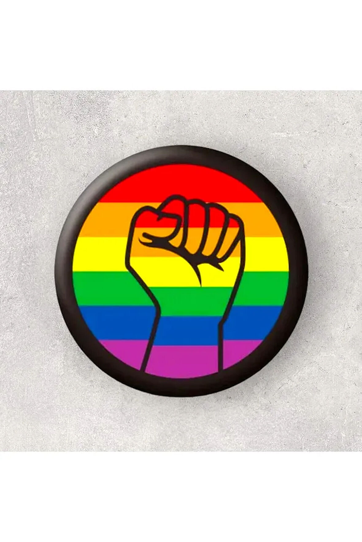 Pride Flag Gökkuşağı Buton Rozet