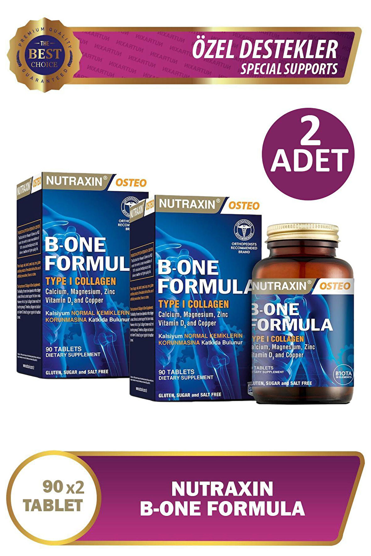 B-One Formula 90 Tablet 2 Adet