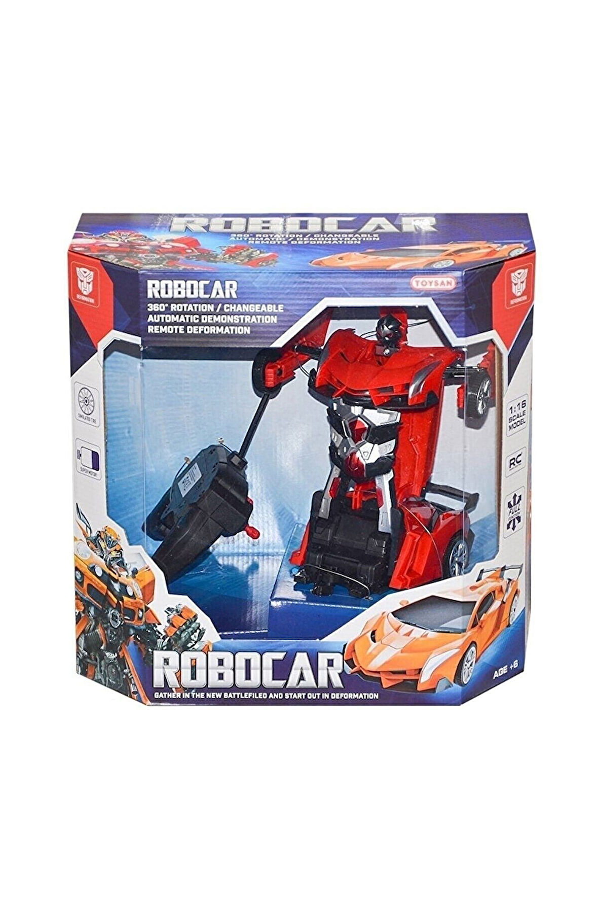 TOY-28 Robocar Uzaktan Kumandalı Robot Araba