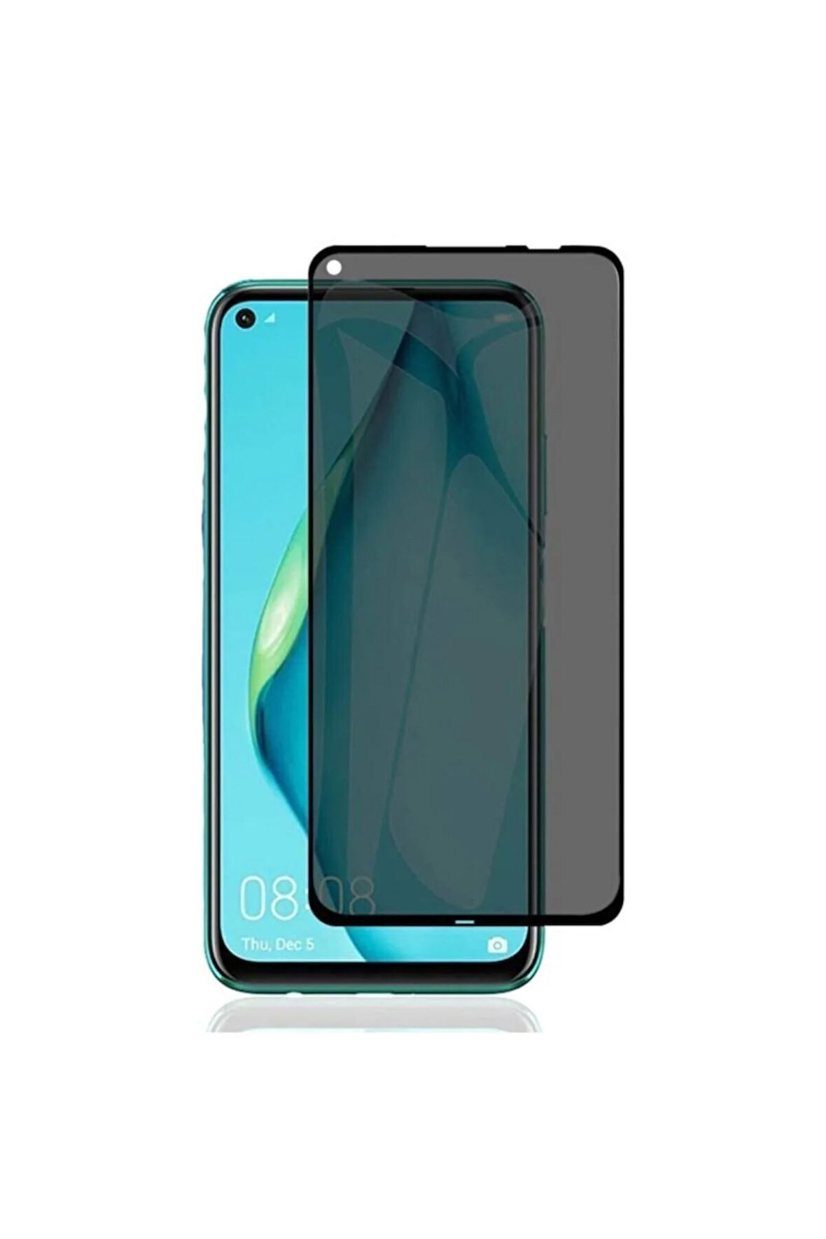 Huawei P40 Lite Görünmez Hayalet Full Kaplayan Ekran Koruyucu Cam