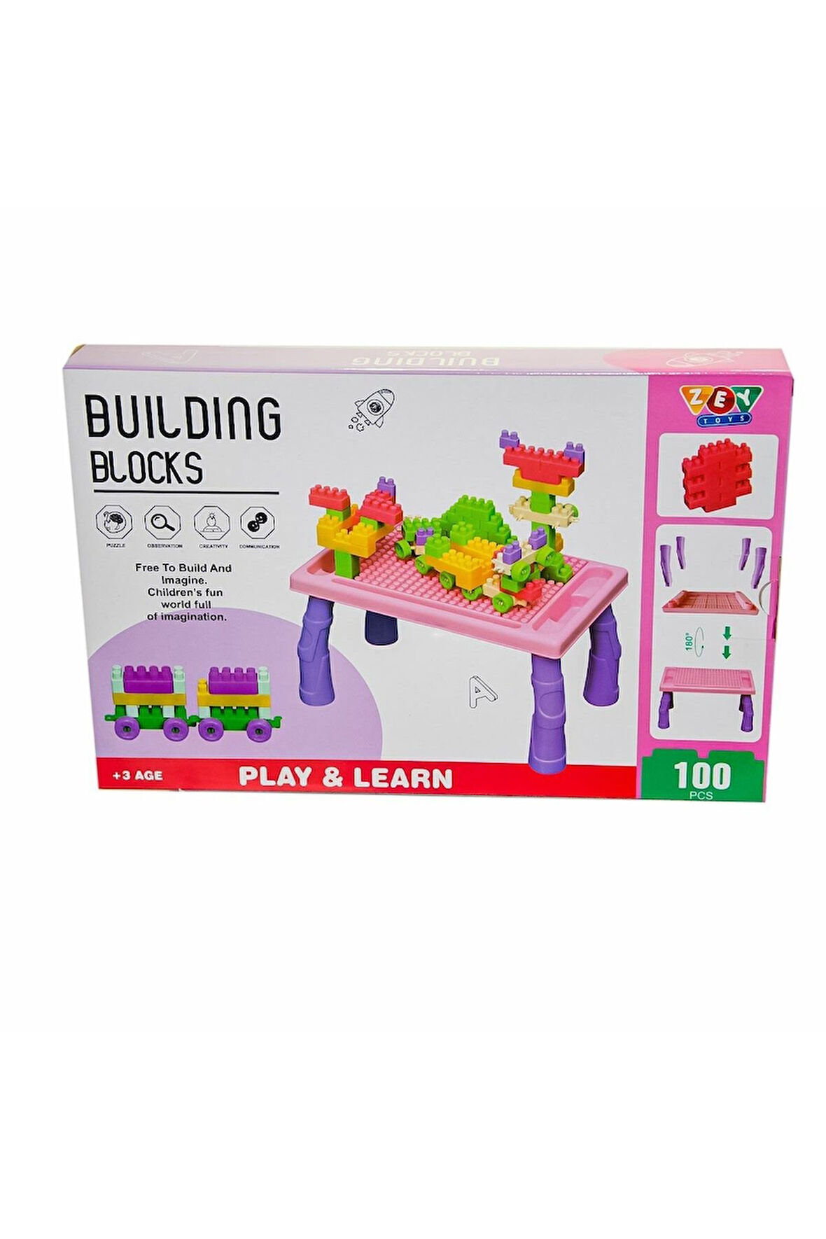 Zey2032 Inşa Blokları Kız Seti - Zey Toys