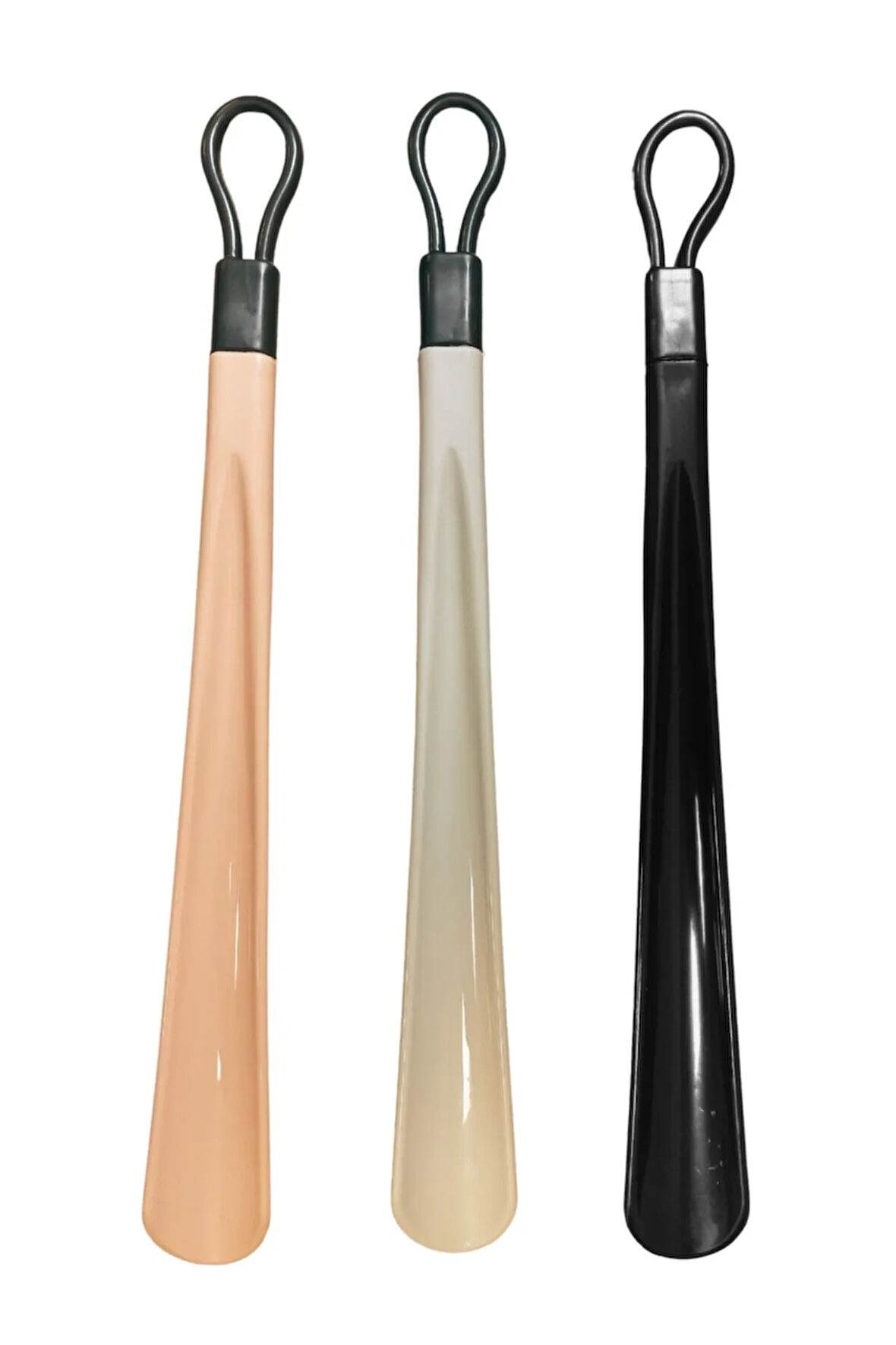 42 Cm Askılı Ayakkabı Çekeceği Uzun Plastik Kerata Renkli Ayakkabı Giyme Aparatı