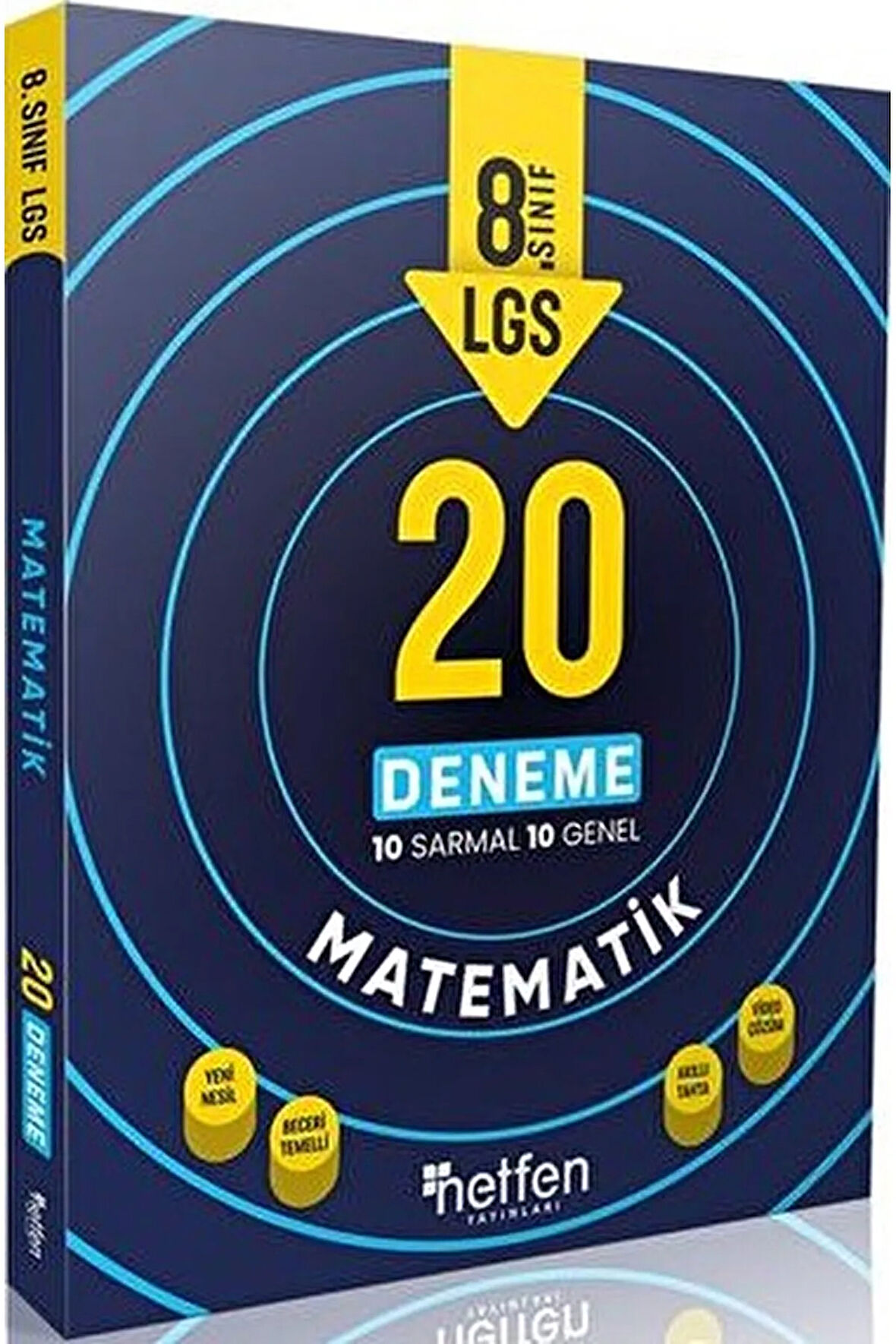 8. Sınıf LGS Matematik 20 Deneme / Kolektif / Netfen Yayınları / 9786057666314