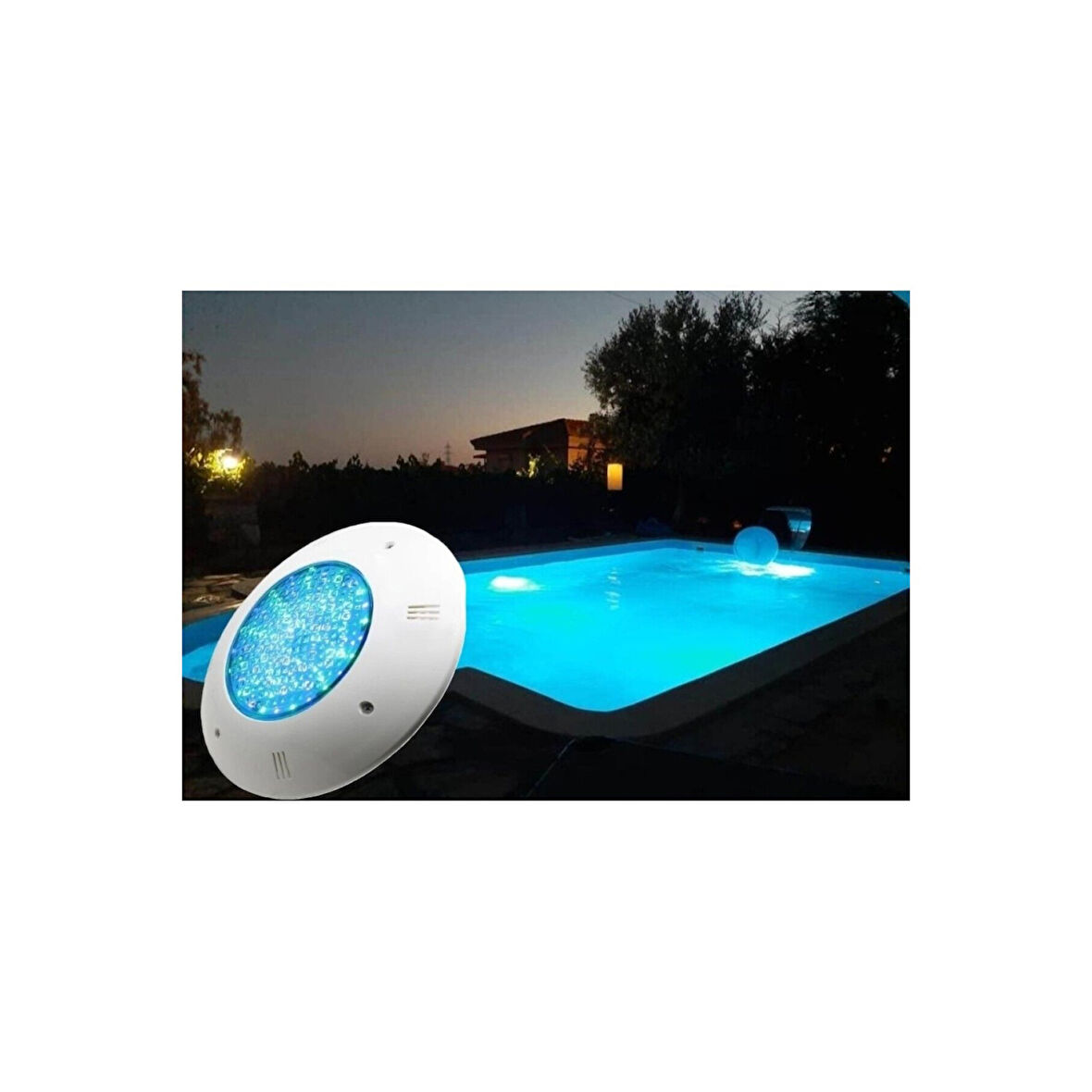 Vice 32 Watt 12 volt Smd Led Turkuaz Sıva Üstü Havuz Lambası 12v 32w