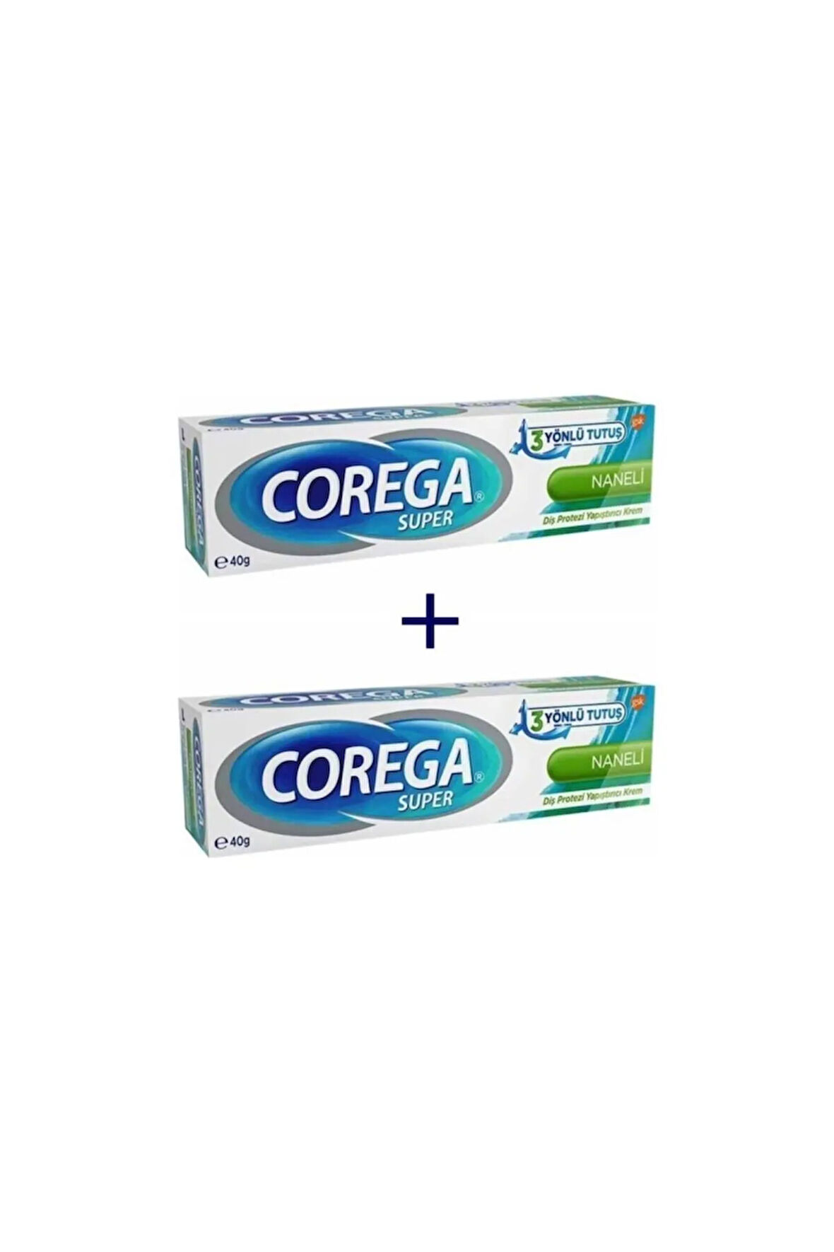 Diş Protez Yapıştırıcı Krem 40 gr. Naneli - 2 Adet