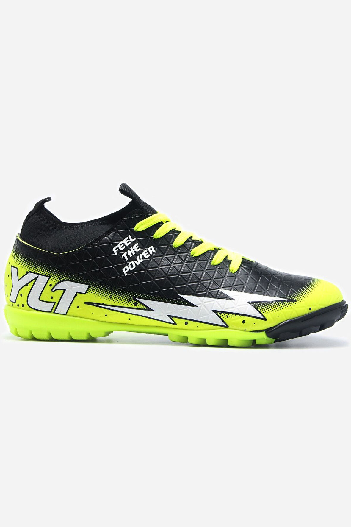 Halı Saha Krampon Unisex Futbol Ayakkabısı Sarı