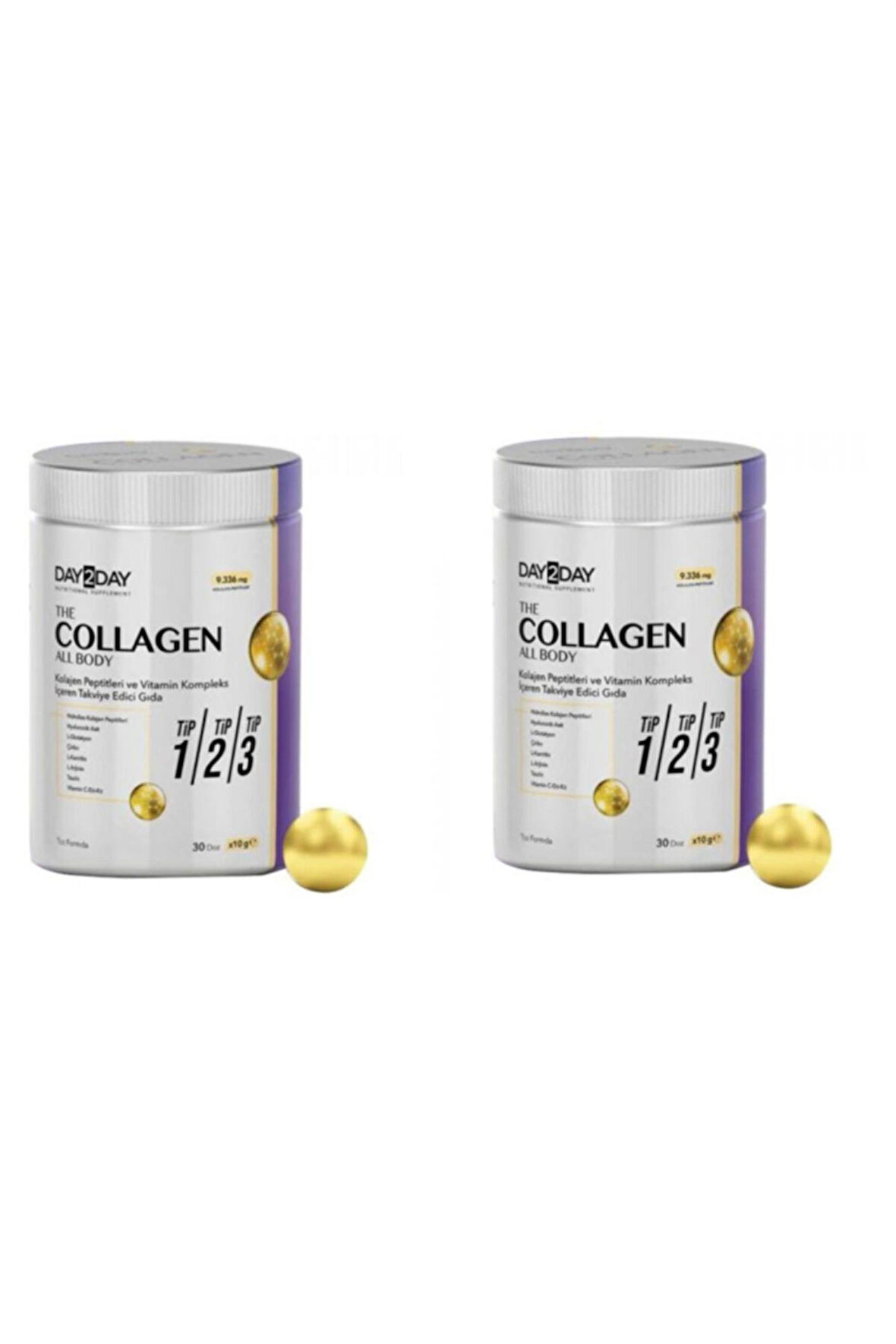 Day2Day The Collagen All Body Toz 300 gr 2 Adet