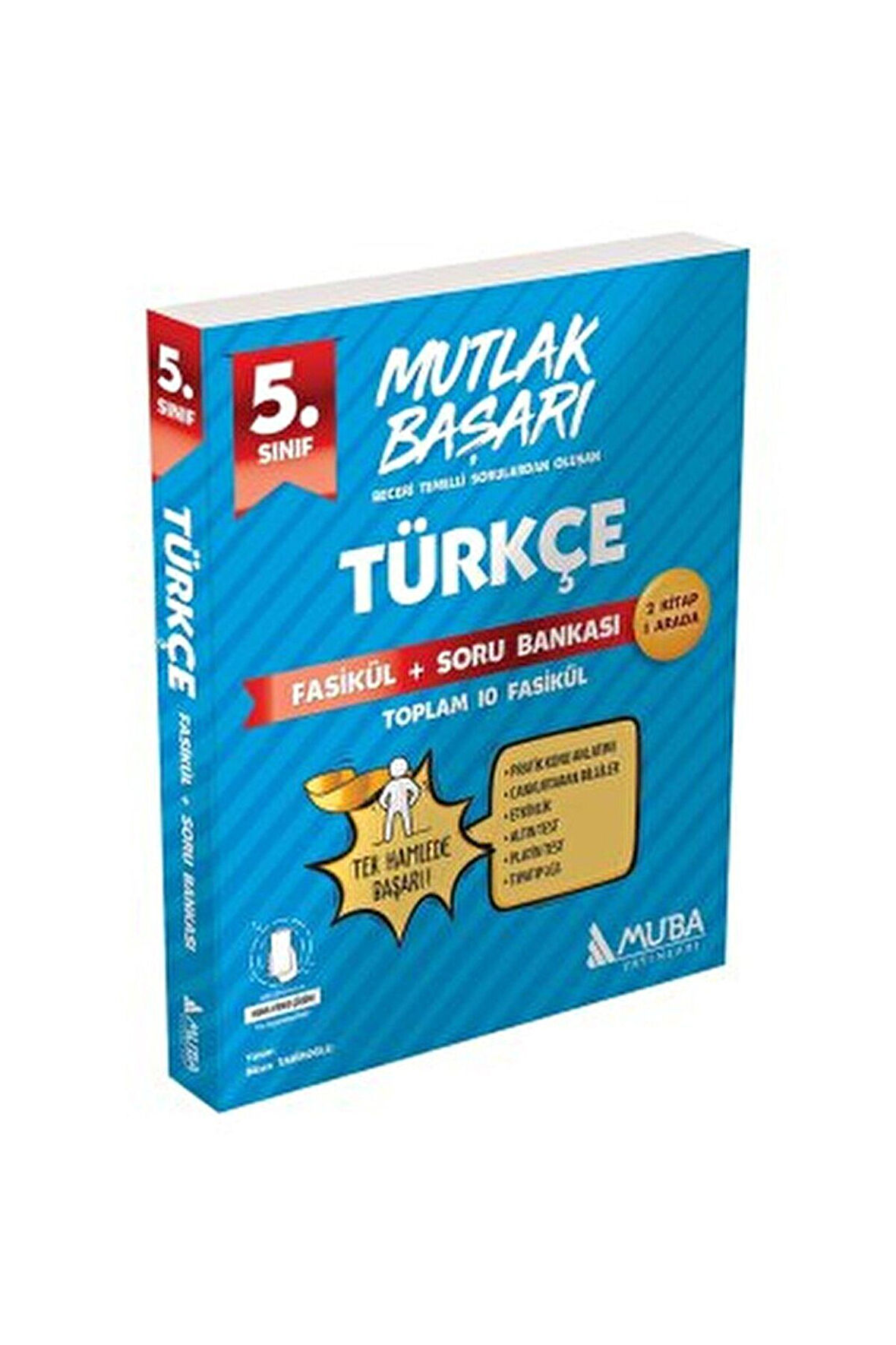 5. Sınıf Mutlak Başarı Türkçe Fasikül ve Soru Bankası / Kolektif / Muba Yayınları / 9786259977676