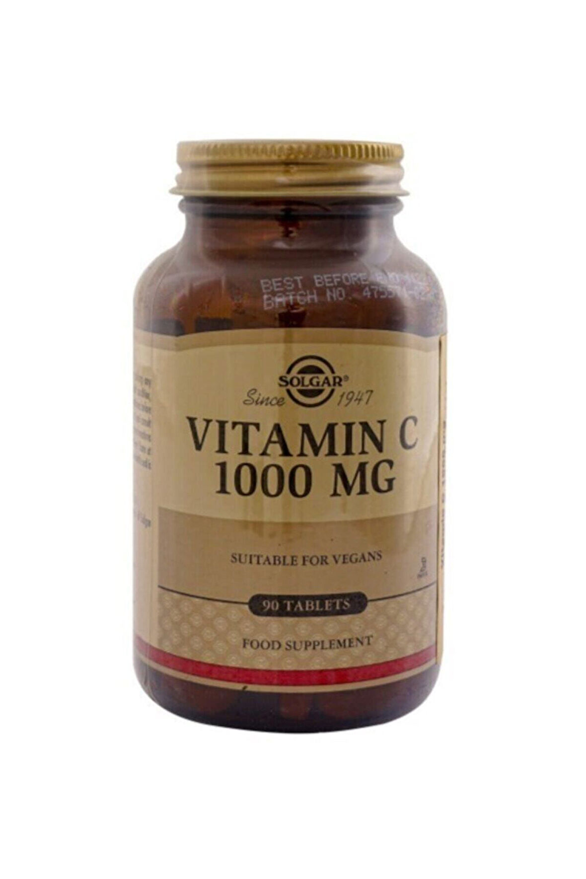 Vitamin C Içeren Takviye Edici Gıda 1000 Mg 90 Tablet