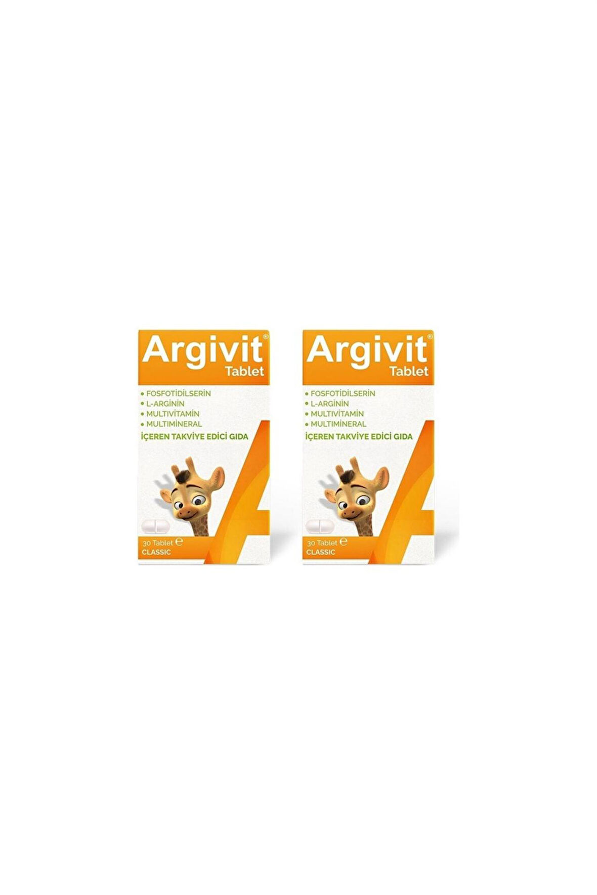 Argivit Classic 30 Tablet 2 Adet