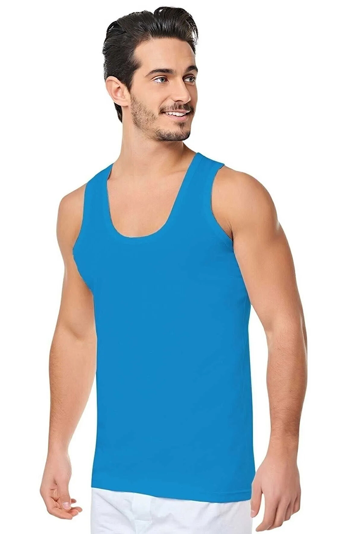 Nazar Yıldız Erkek Atlet %100 Pamuk