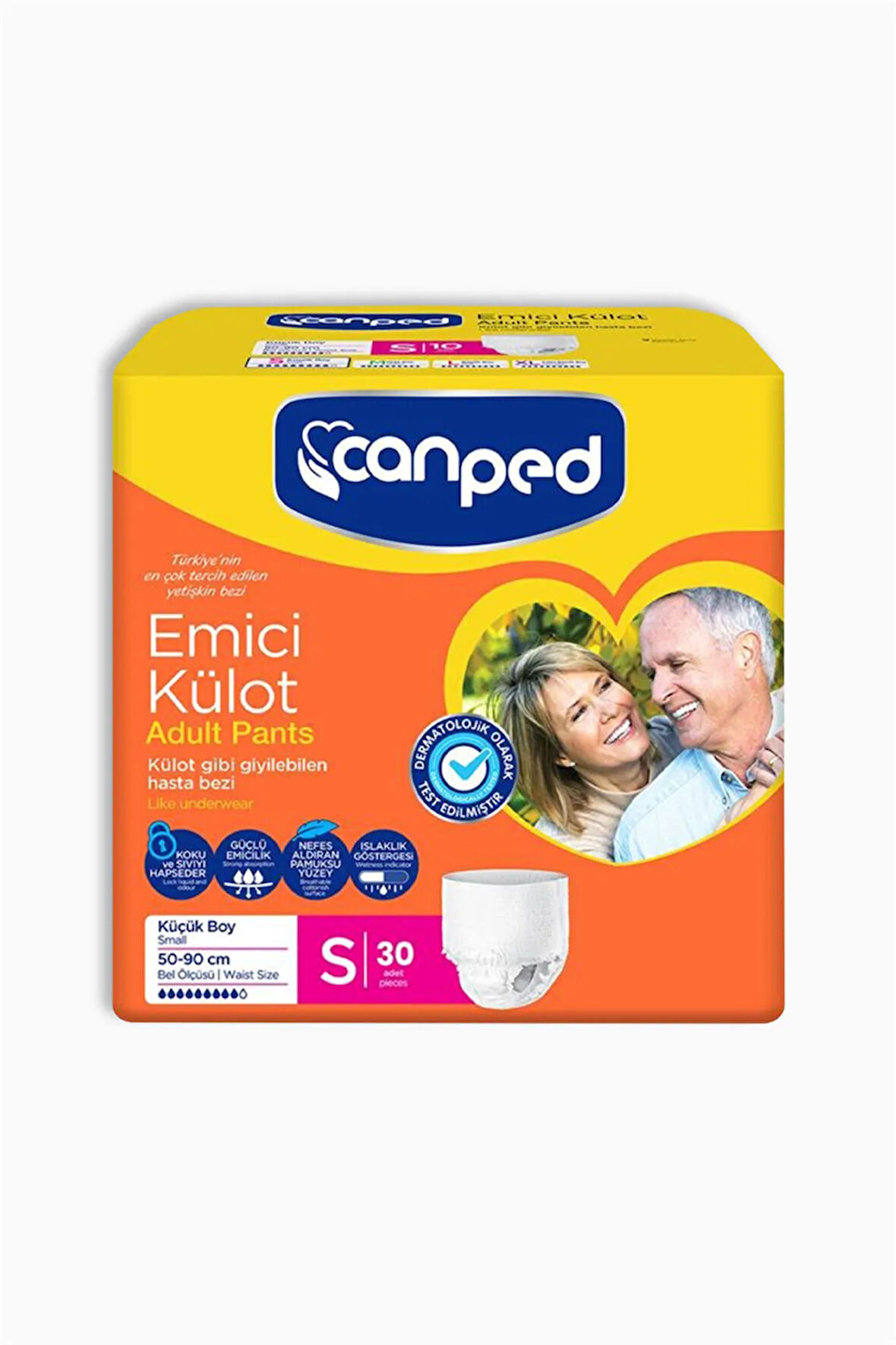 30lu Emici Külotlu Bez Small Küçük Beden 30 Adet