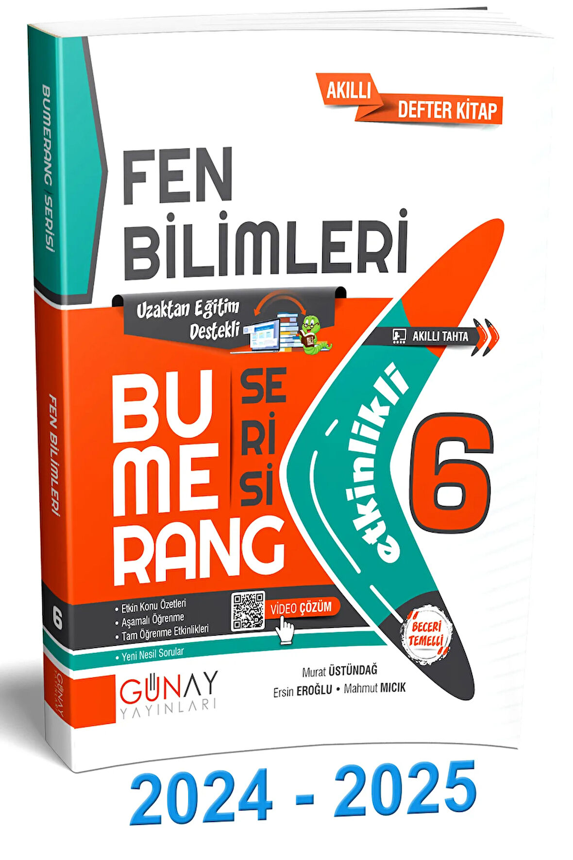 2024 2025 6. Sınıf Bumerang Serisi Fen Bilimleri Konu Anlatımlı ve Etkinlikli Soru Bankası