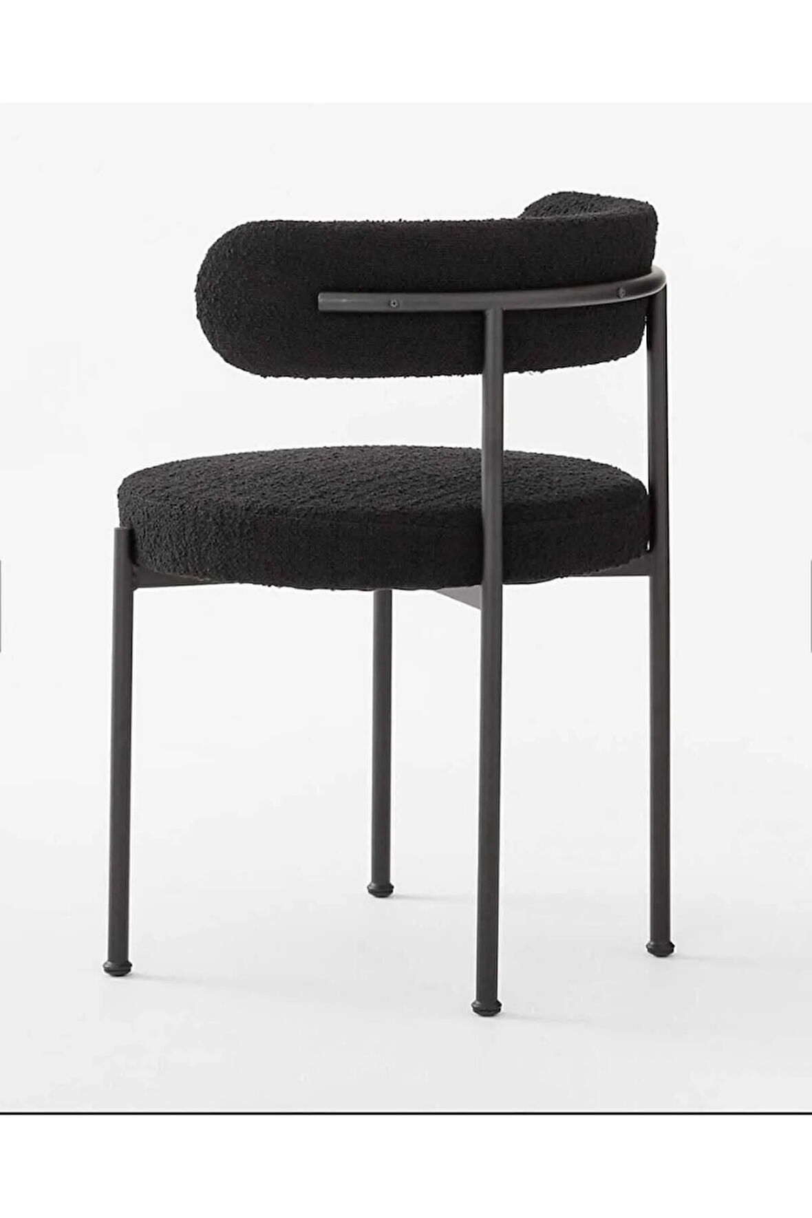 2'li Teddy Sandalye Mutfak Sandalyesi Salon Sandalyesi Cafe Restaurant Sandalyesi