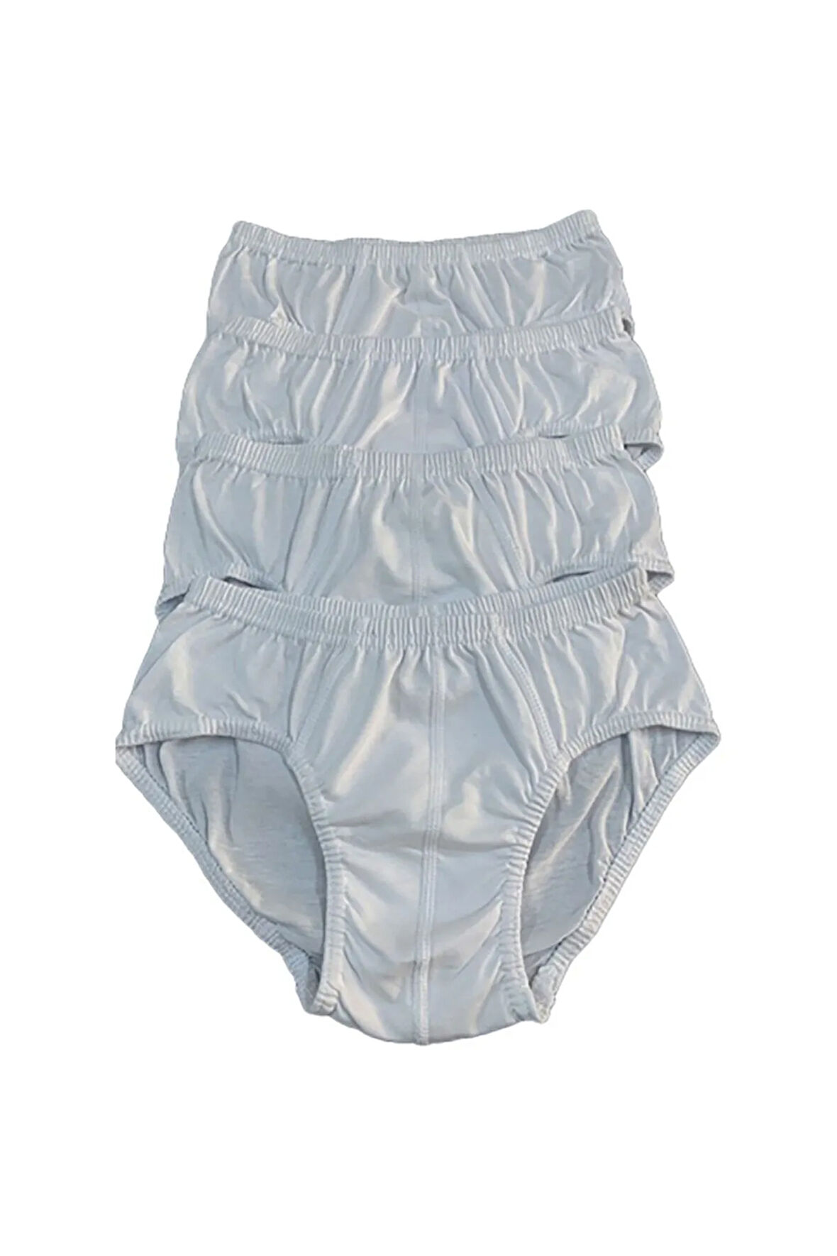 Cotton %100 Pamuklu Erkek Çocuk Kom Slip 4'lü Paket