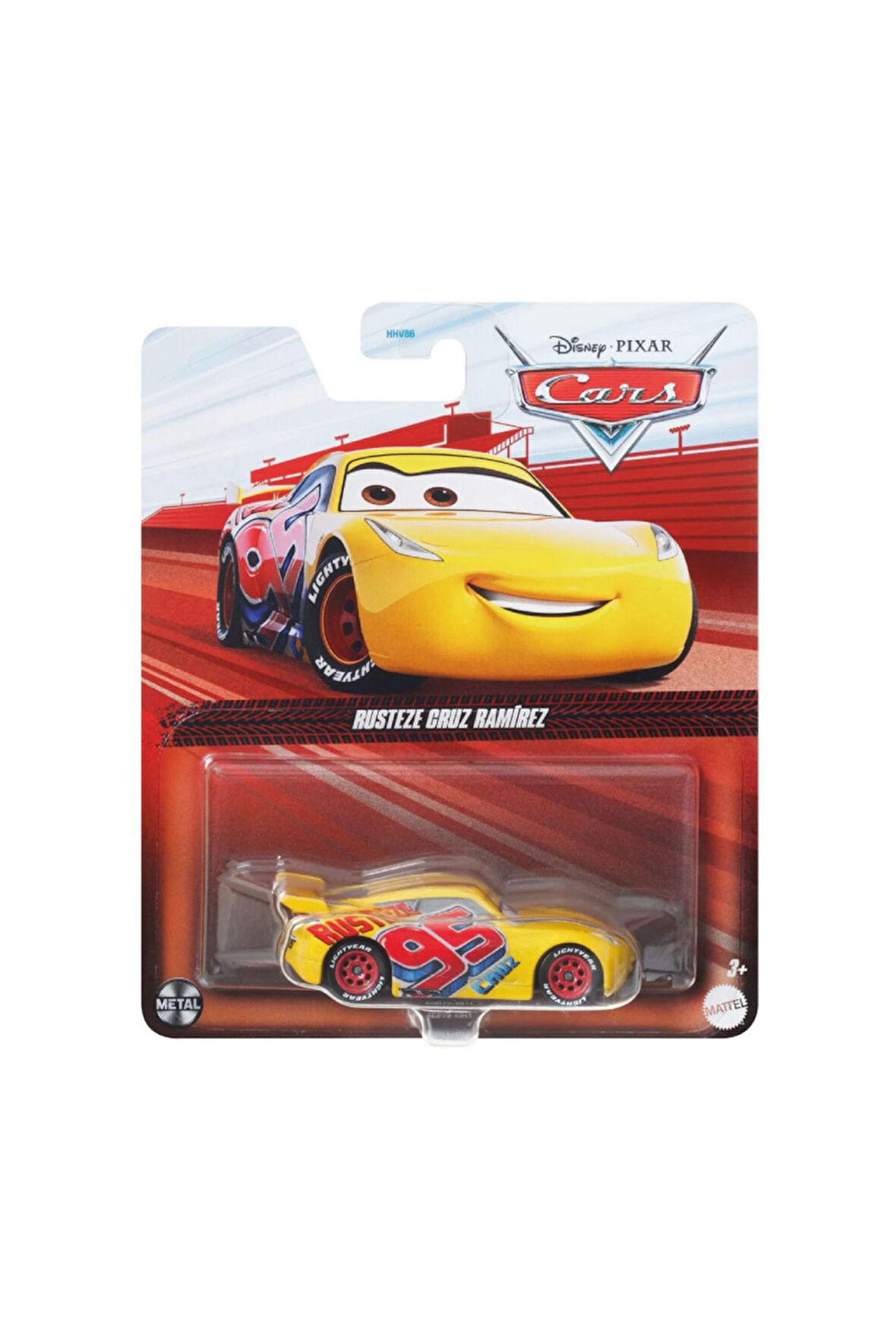 Disney Cars Arabalar Filmi 1/55 Ölçek Tekli Karakter Araçlar FGD72 Rusteze Cruz Ramirez
