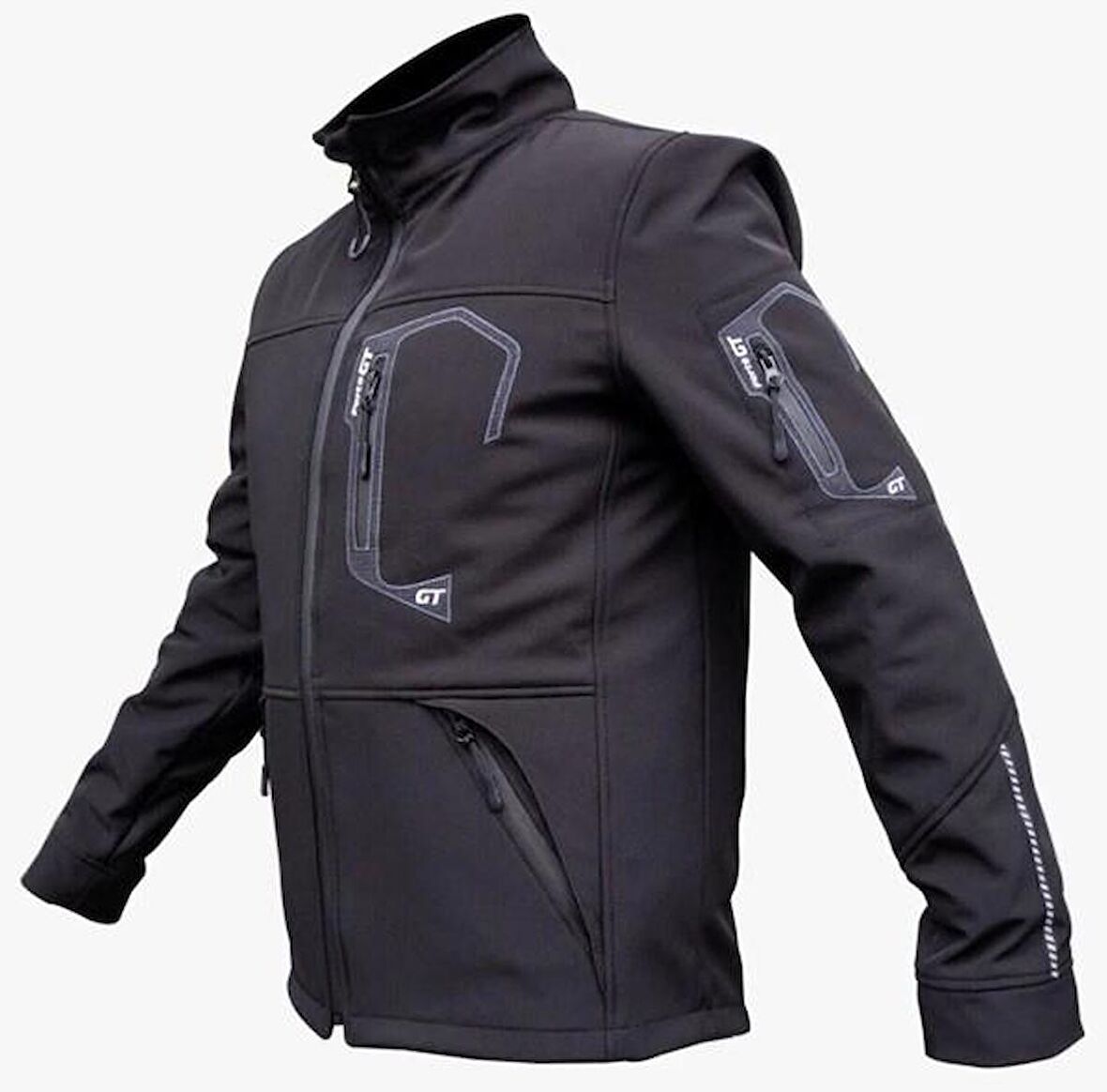 ForteGt 1085 Spark Soft Shell Su Rüzgar Geçirmez Full Korumalı Motosiklet Yelek XL Beden