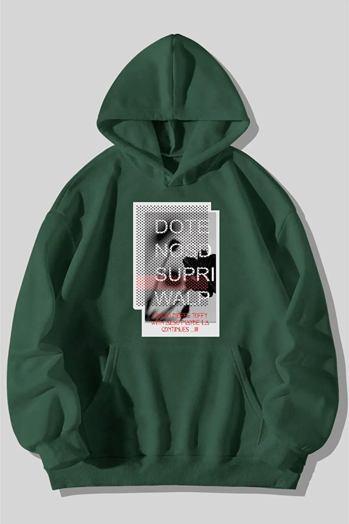 3 Iplik Beyaz Kışlık Charlie Luciano Kalın Sweatshirt