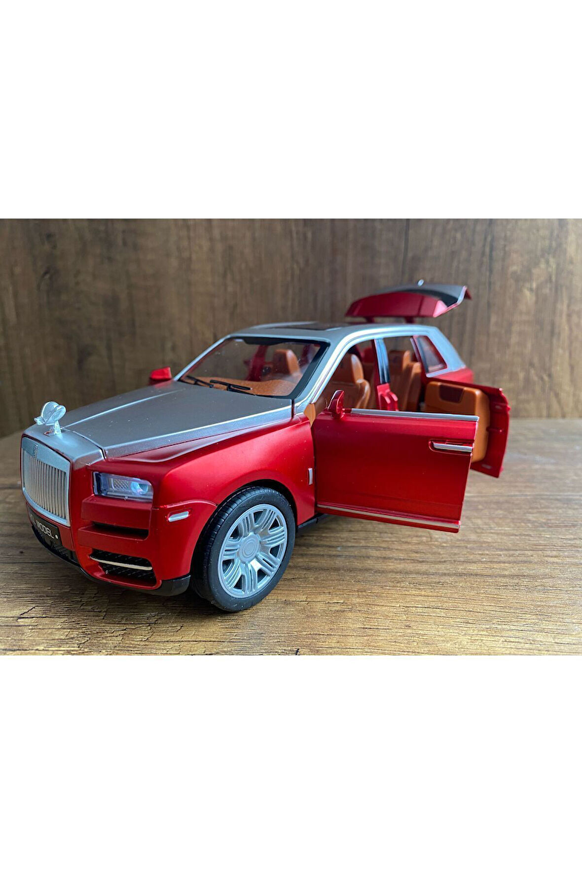 ROLLS ROYCE CULLİNAN DİECAST ARABA KOLEKSİYON MODEL ROLLS ROYCE İKİ RENKLİ ARABA KAPILARI AÇILIR