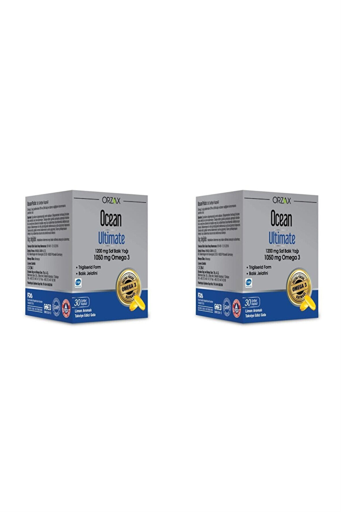 Ocean Ultimate 30 Kapsül 2 Adet