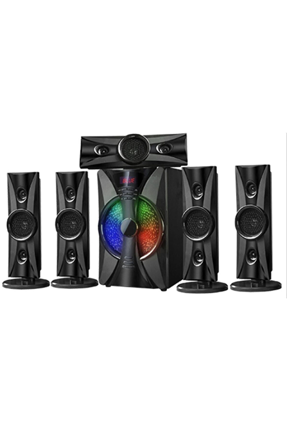 Pl-4240 5d Super 5 1 Rgb Sd Usb Fm Bluetooth Subwoofer Multimedia Sinema Ses Sistemi