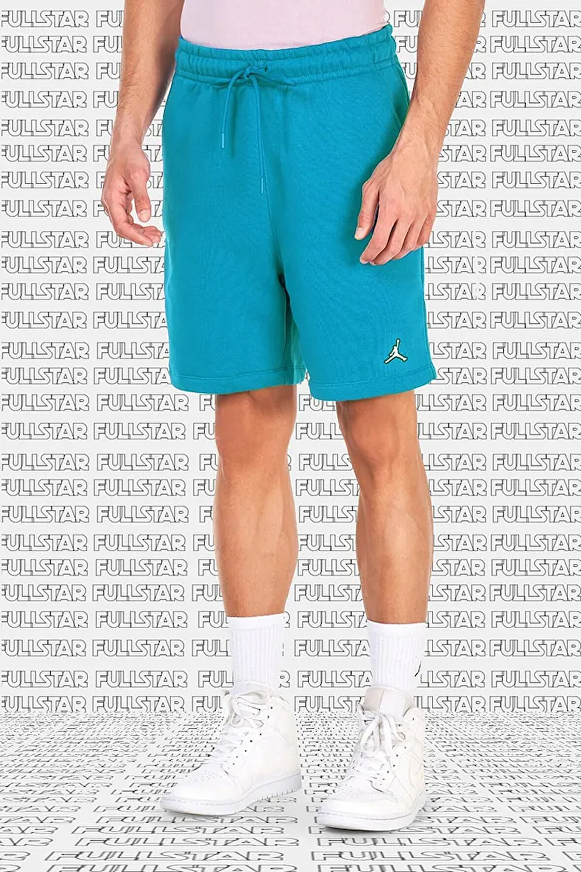 Jordan Brooklyn Fleece Unisex Shorts Şardonlu Kalın Şort Turkuaz