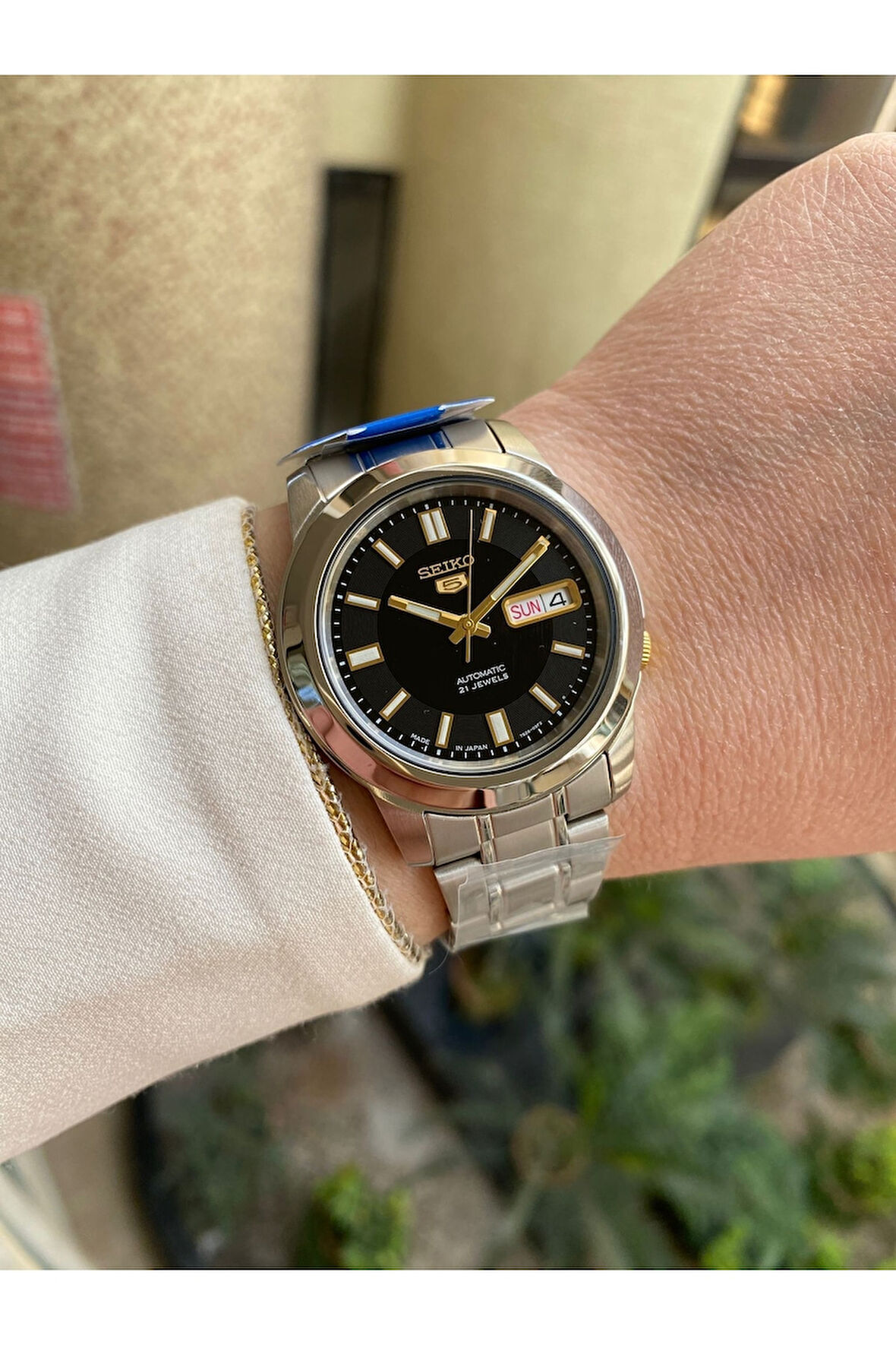 SEİKO   5 Japan Snkk17j1 39 Mm Gri Otomatik Çelik Erkek Kol Saati