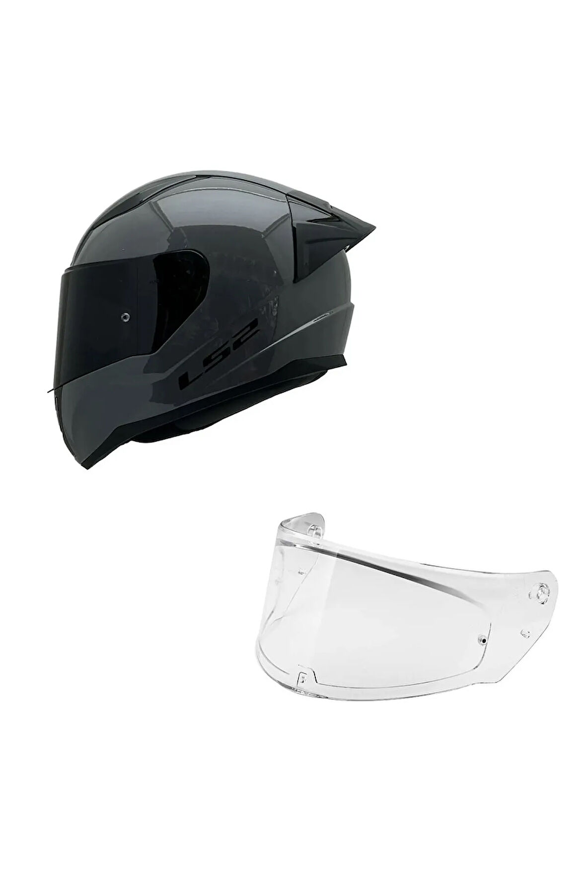RAPID 2 NARDO GRİ KASK ŞEFFAF KASK CAMI HEDİYELİ