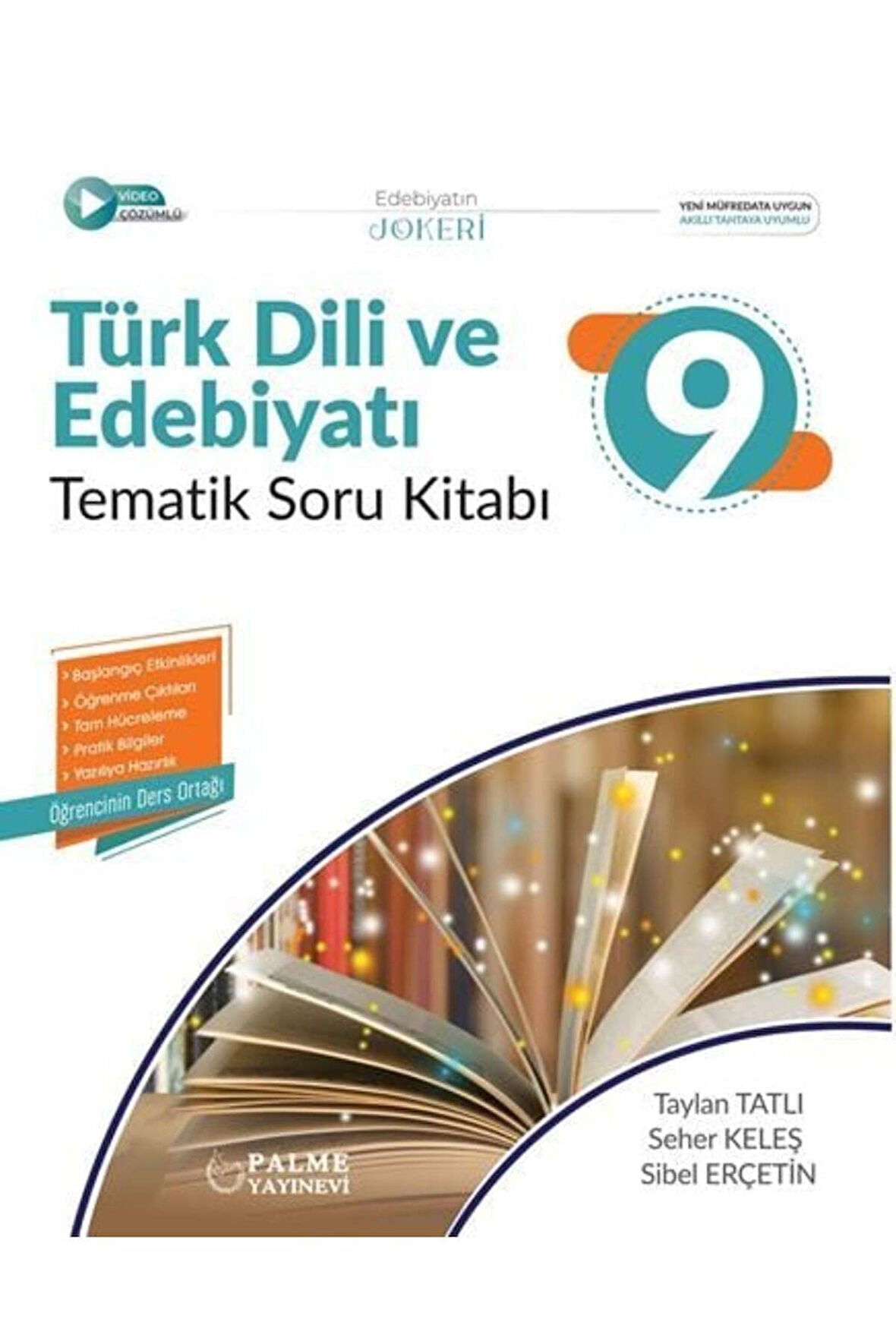 Palme 9. Sınıf Türk Dili ve Edebiyatı Joker Tematik Soru Kitabı Palme Yayınları